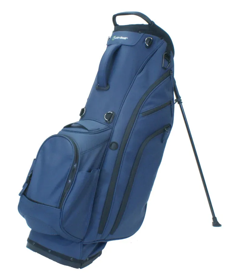 1WithGolf Ultra-Premium Synthetic Leather 6 way Stand bag