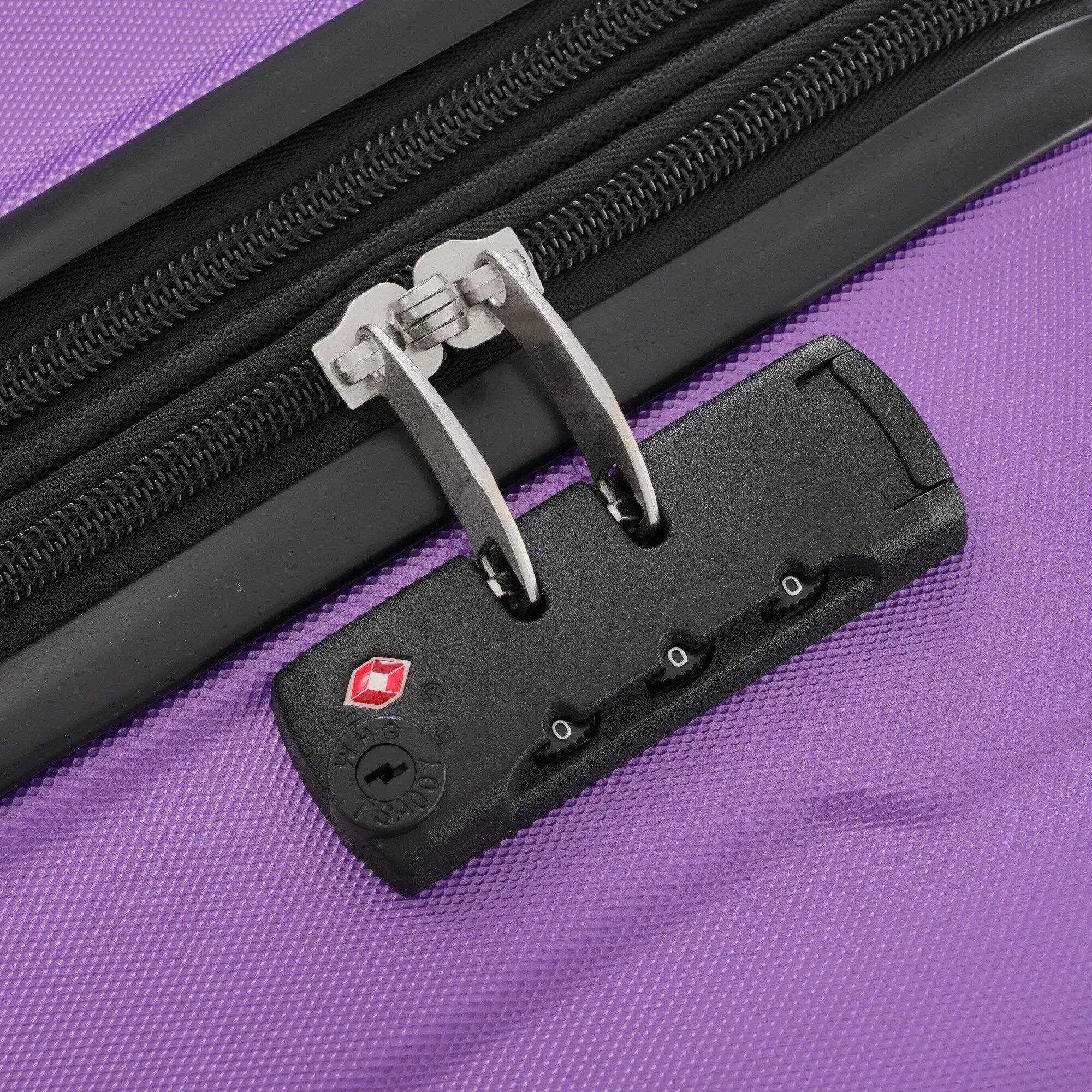 2 Piece Luggage Set with Expandable Bags and TSA Lock, Hardsided Suitcase with 360 Degree Spinner Wheels (20"/28")