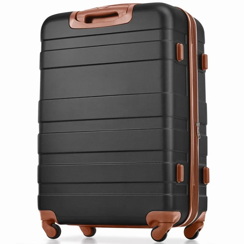 20-Inch Carry-On Luggage with Expandable Travel Bag Set