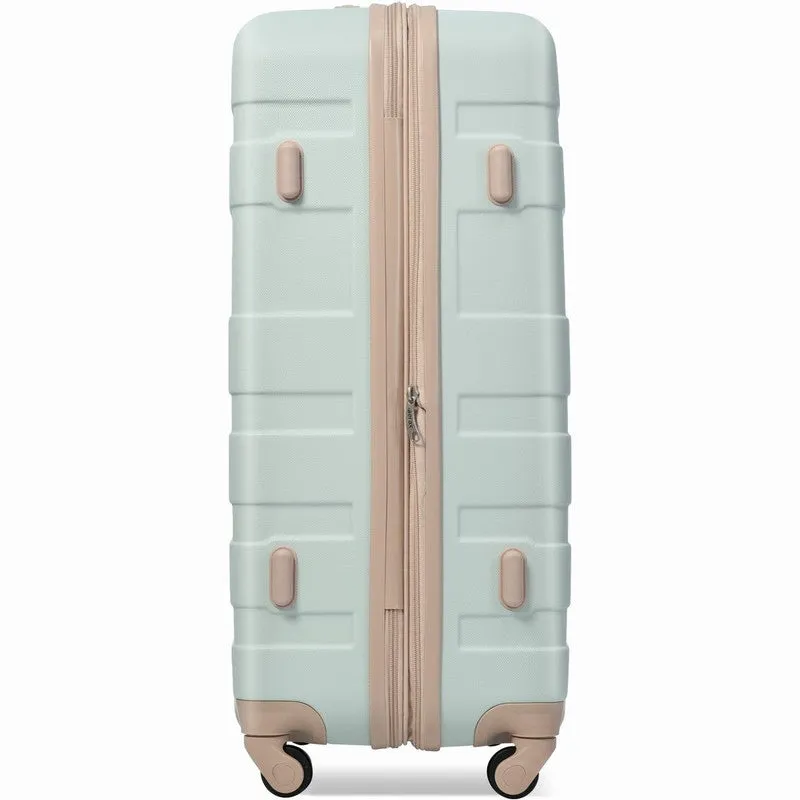 20-Inch Carry-On Luggage with Expandable Travel Bag Set