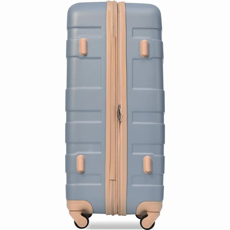 20-Inch Carry-On Luggage with Expandable Travel Bag Set
