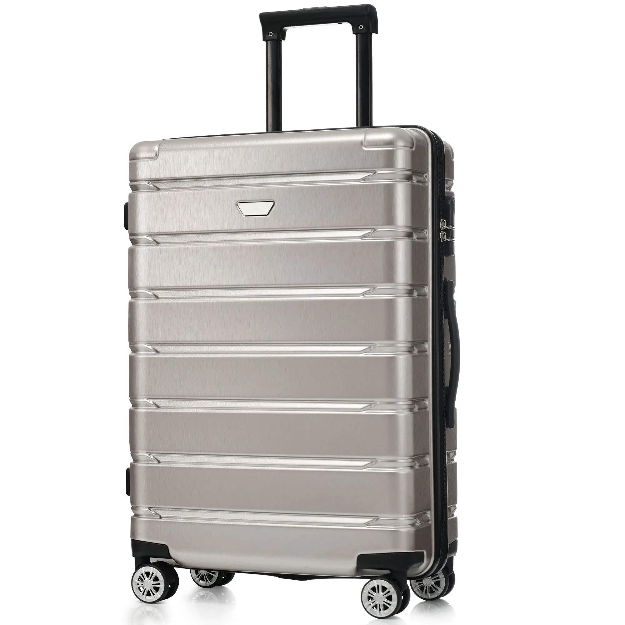 (20/24/28 Inch) Hardshell Luggage Set with Spinner Wheels, 3 Piece