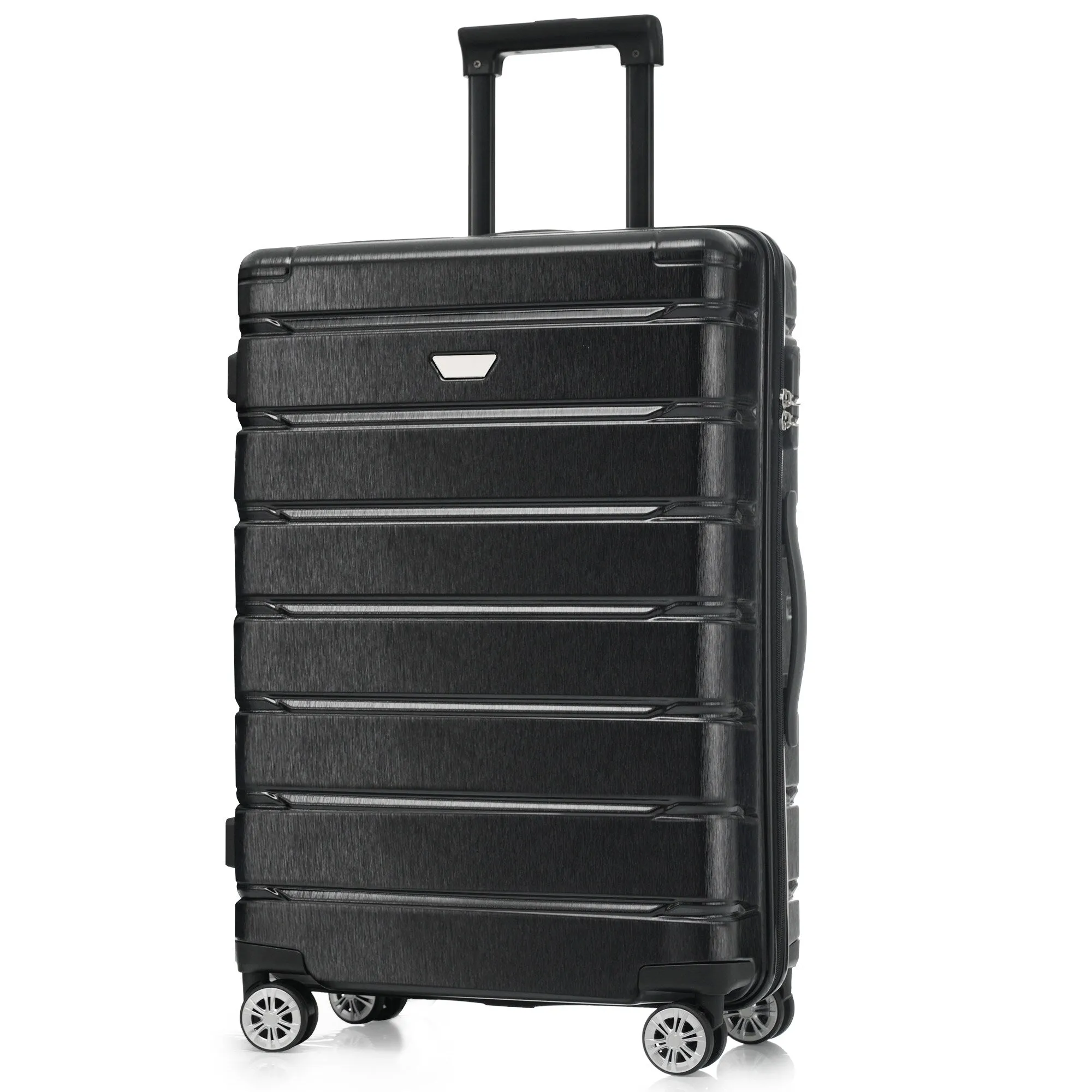 (20/24/28 Inch) Hardshell Luggage Set with Spinner Wheels, 3 Piece