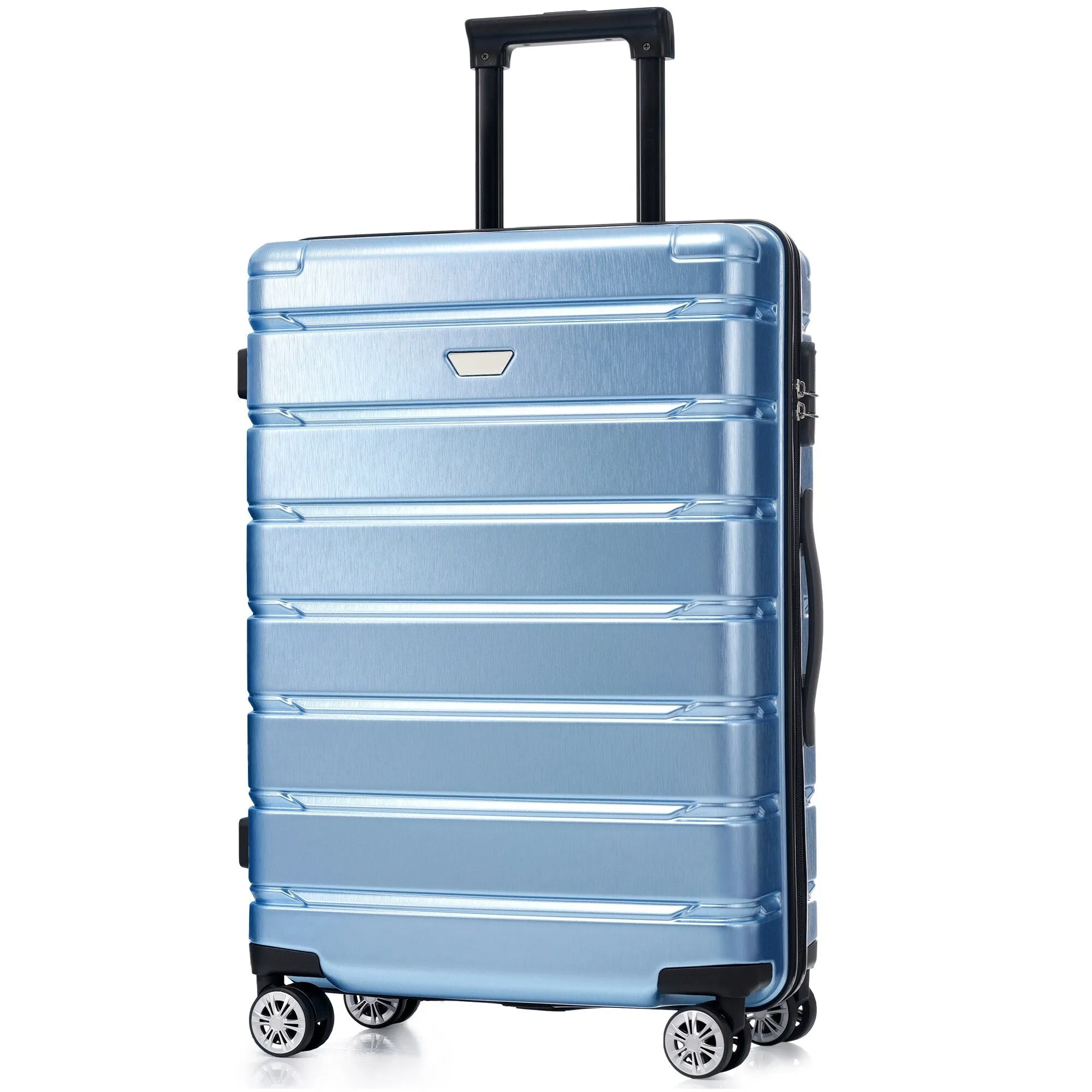 (20/24/28 Inch) Hardshell Luggage Set with Spinner Wheels, 3 Piece