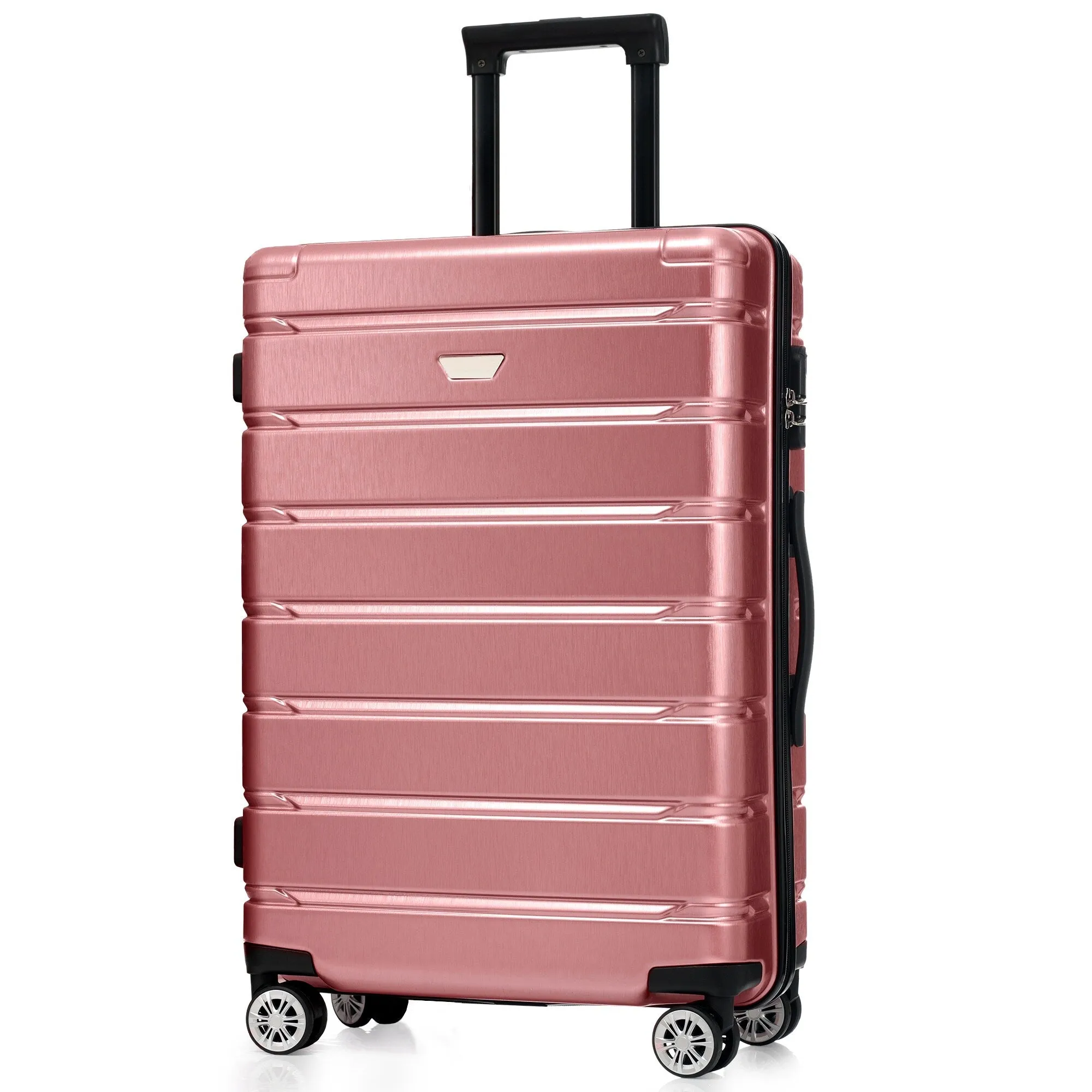 (20/24/28 Inch) Hardshell Luggage Set with Spinner Wheels, 3 Piece
