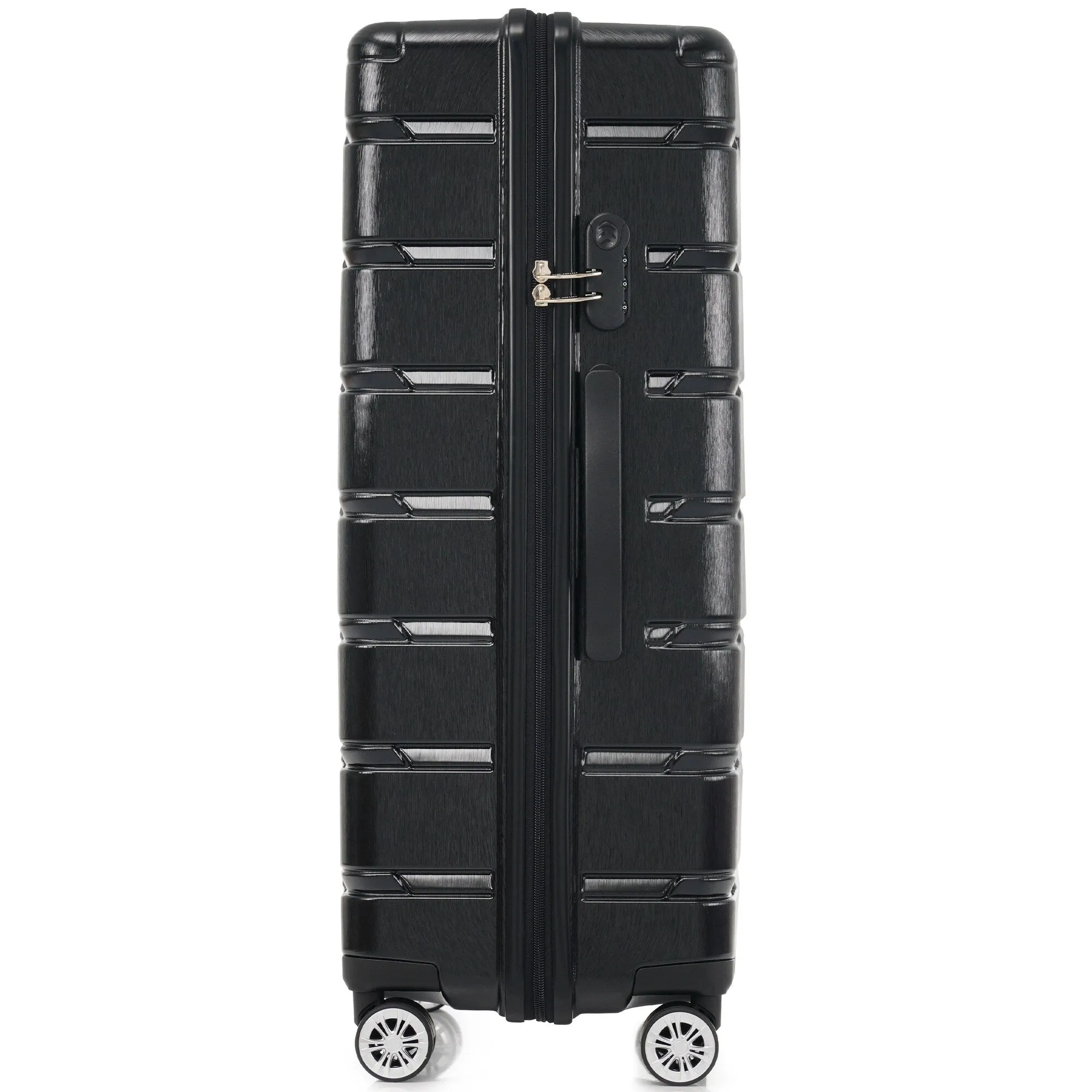 (20/24/28 Inch) Hardshell Luggage Set with Spinner Wheels, 3 Piece