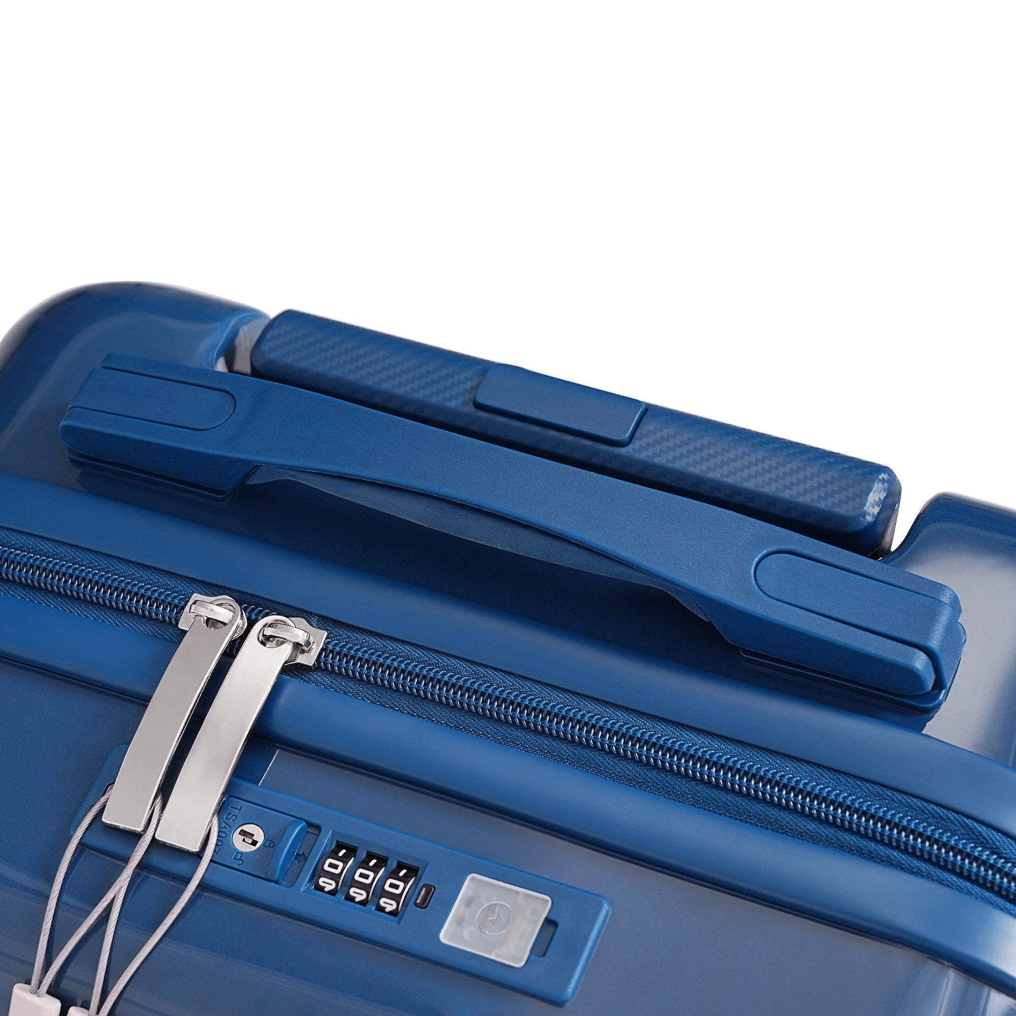 20/24/28inch Luggage Set with Spinner Wheels and USB Port & Cup Holder