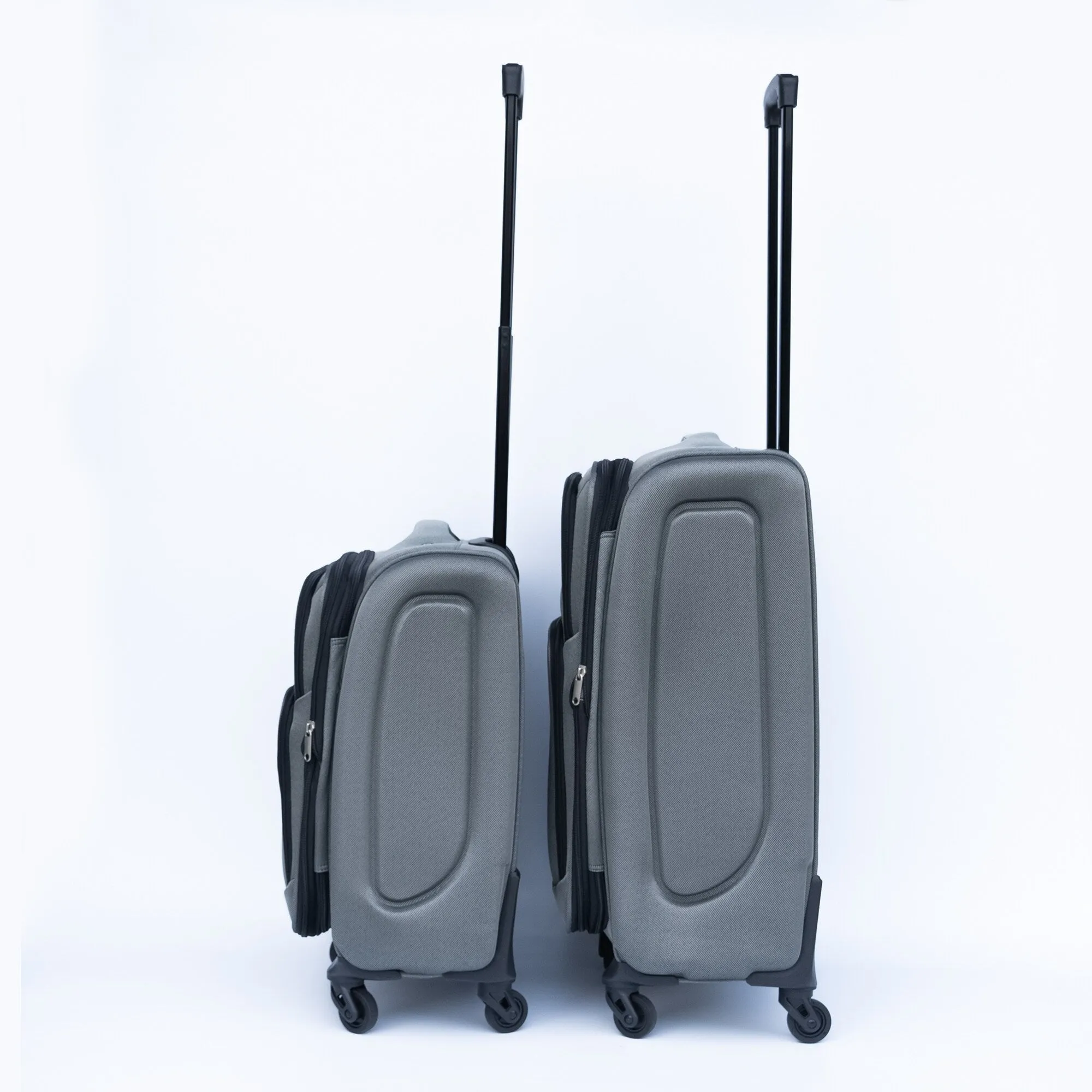 20"/24" Softsided Luggage Set with Universal Wheels & Ergonomic Handle
