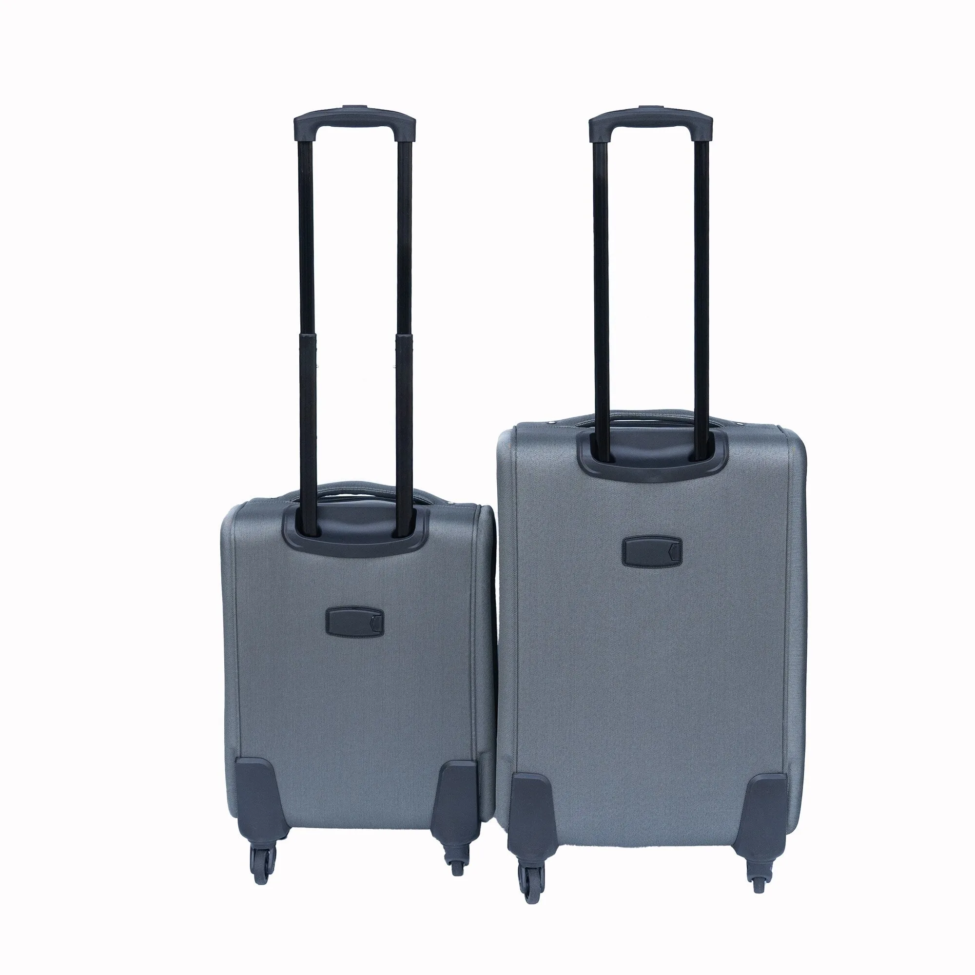 20"/24" Softsided Luggage Set with Universal Wheels & Ergonomic Handle