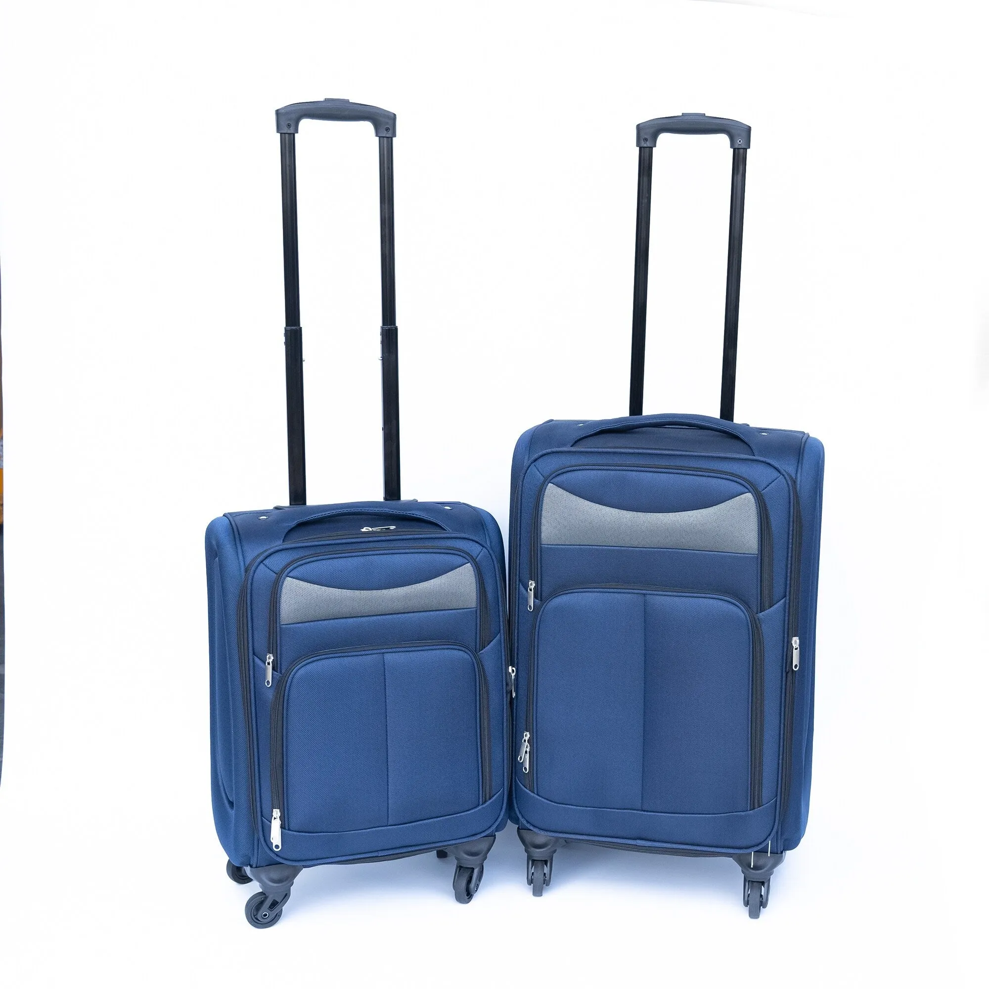 20"/24" Softsided Luggage Set with Universal Wheels & Ergonomic Handle