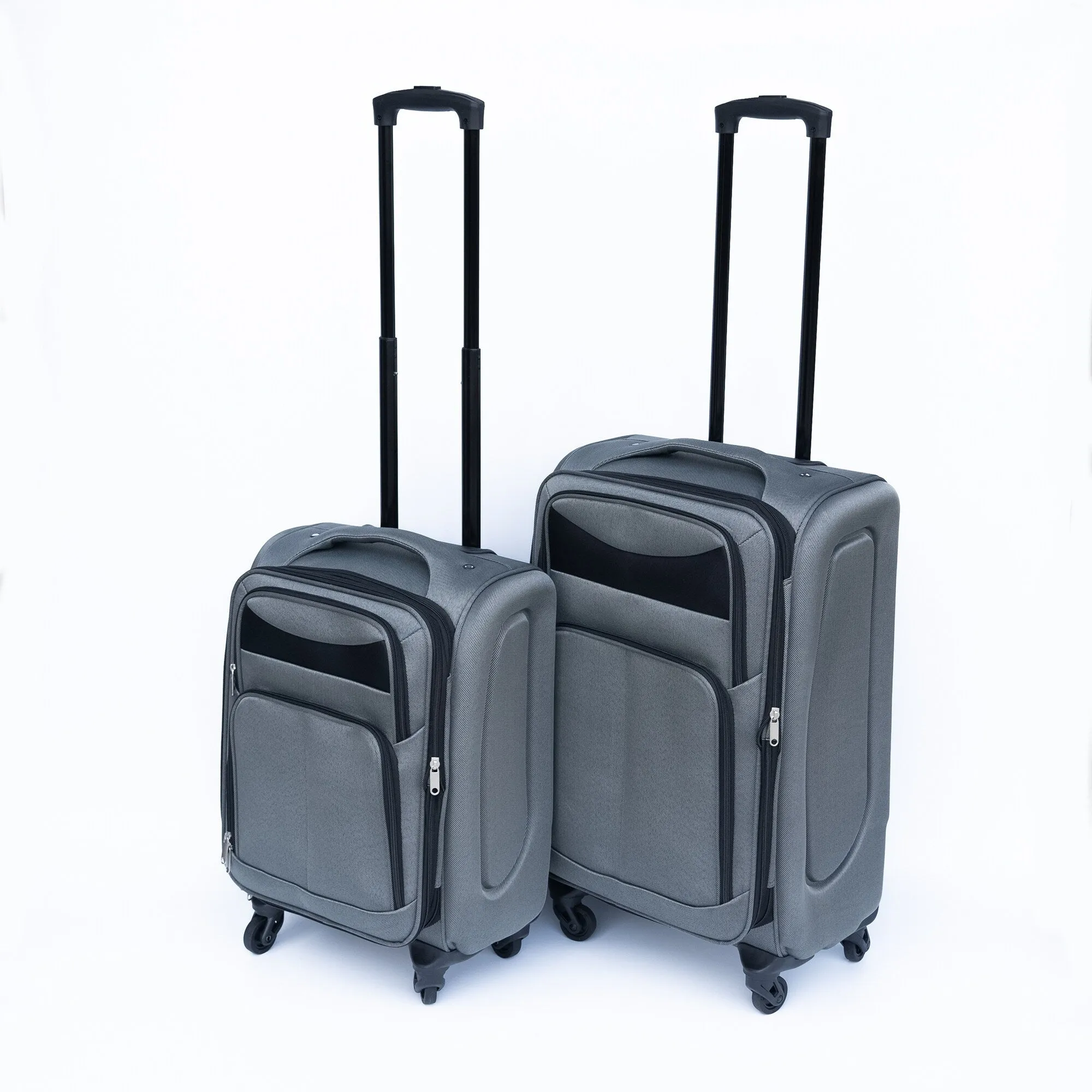 20"/24" Softsided Luggage Set with Universal Wheels & Ergonomic Handle