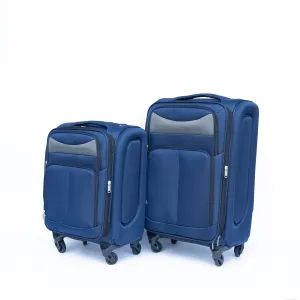 20"/24" Softsided Luggage Set with Universal Wheels & Ergonomic Handle