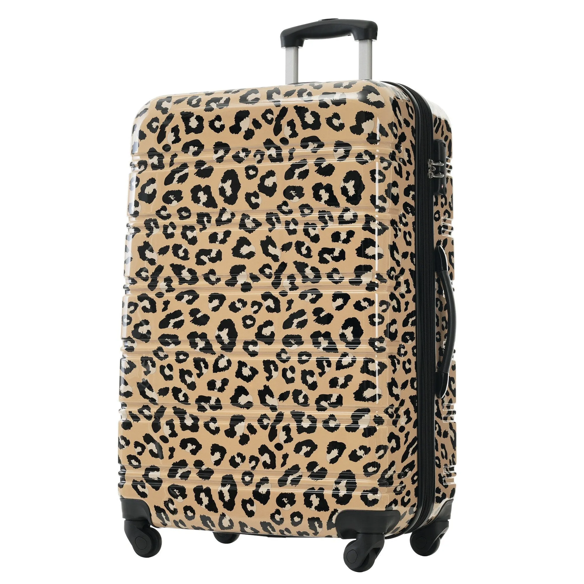 20"/24"/28" Expandable Luggages Sets with TSA Lock & Silicone Handles