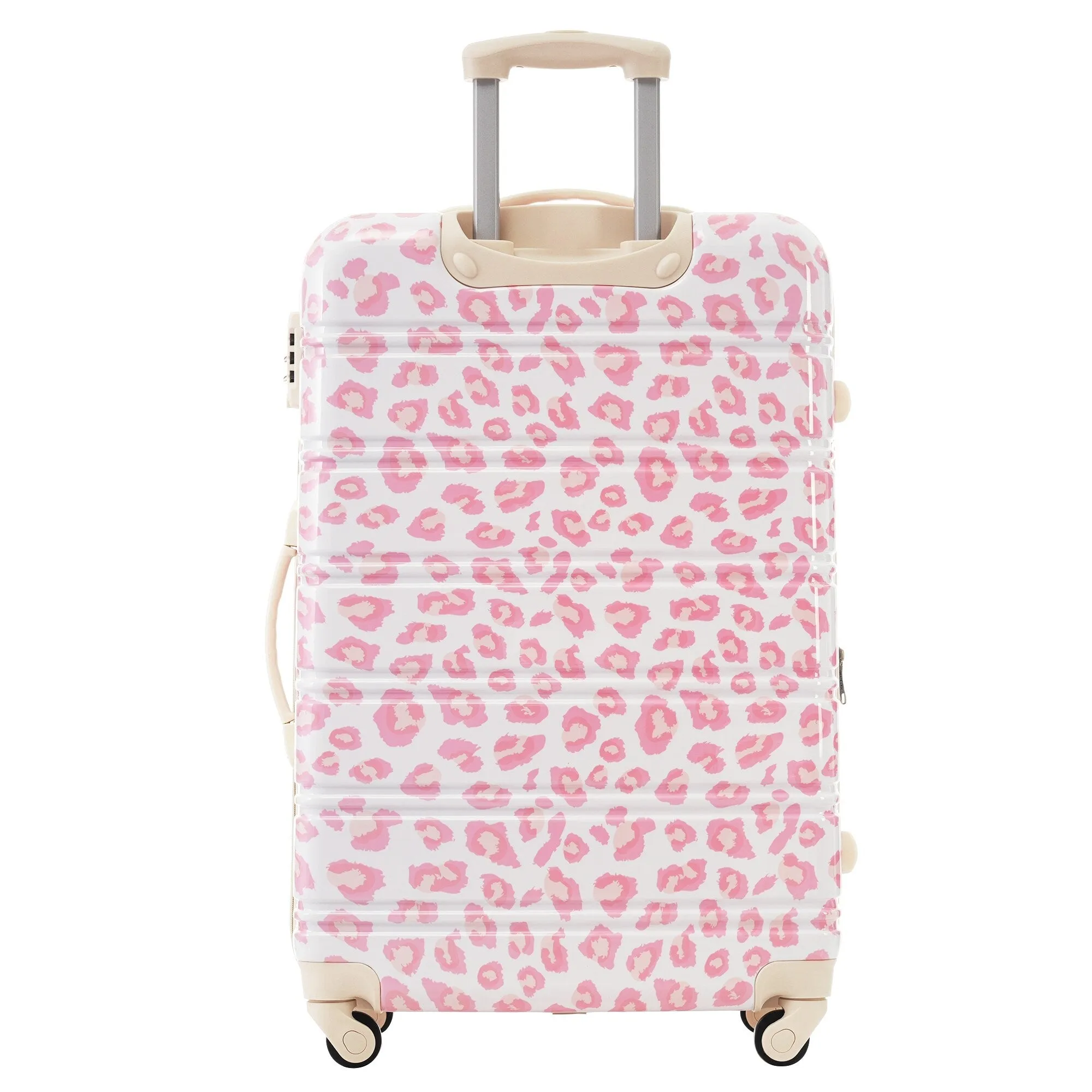 20"/24"/28" Expandable Luggages Sets with TSA Lock & Silicone Handles