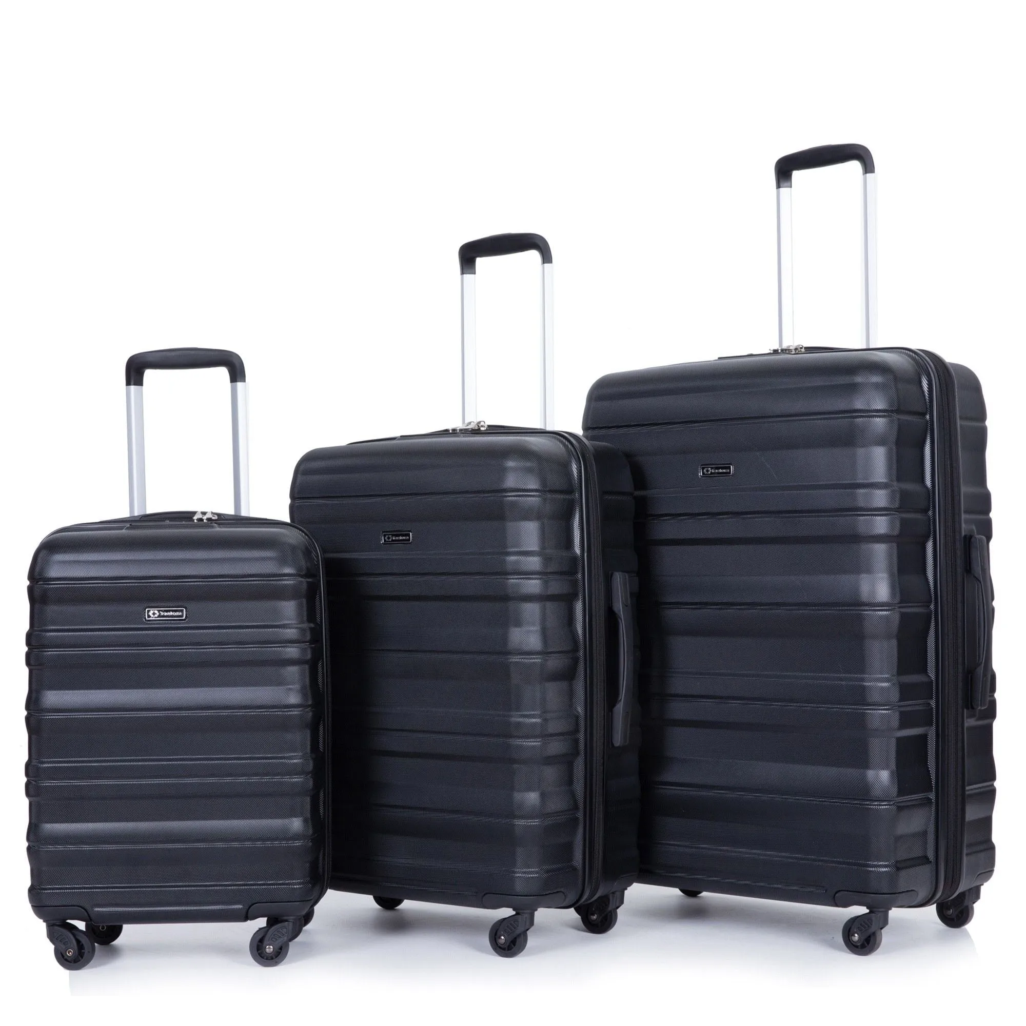 3-Piece Lightweight Luggage Set with TSA Lock and Spinner Wheels