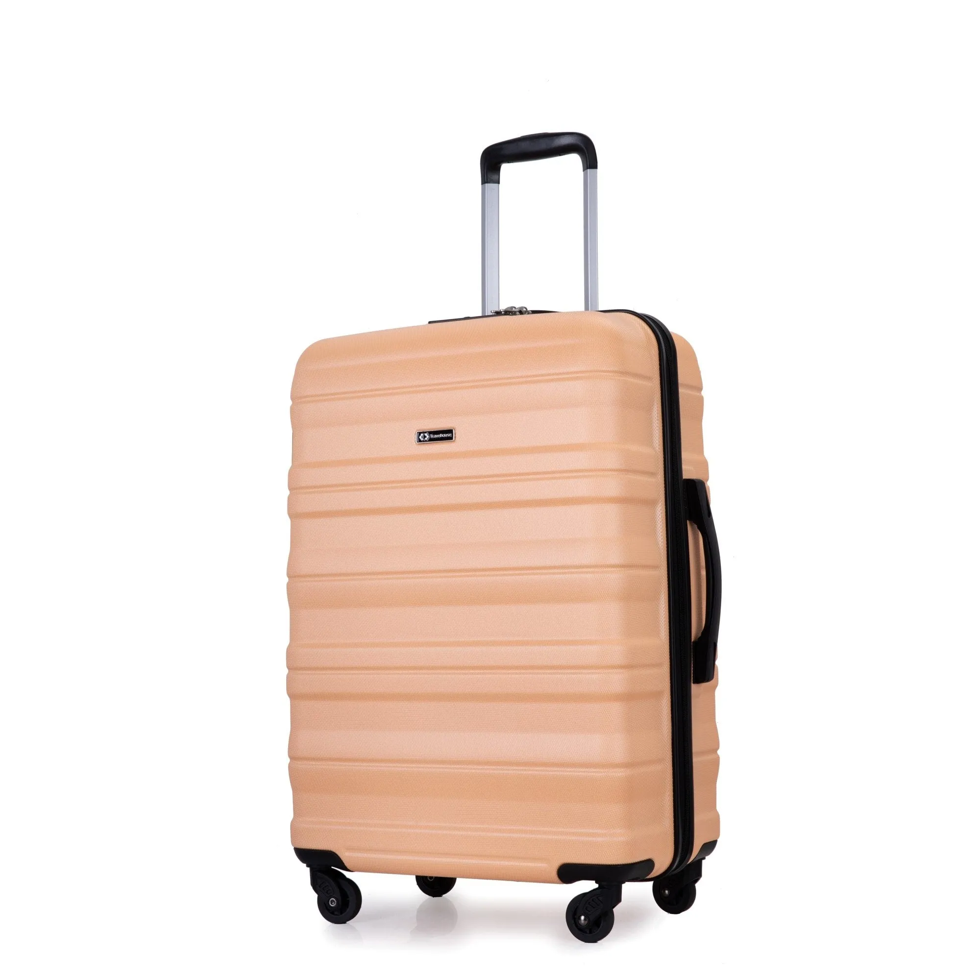 3-Piece Lightweight Luggage Set with TSA Lock and Spinner Wheels