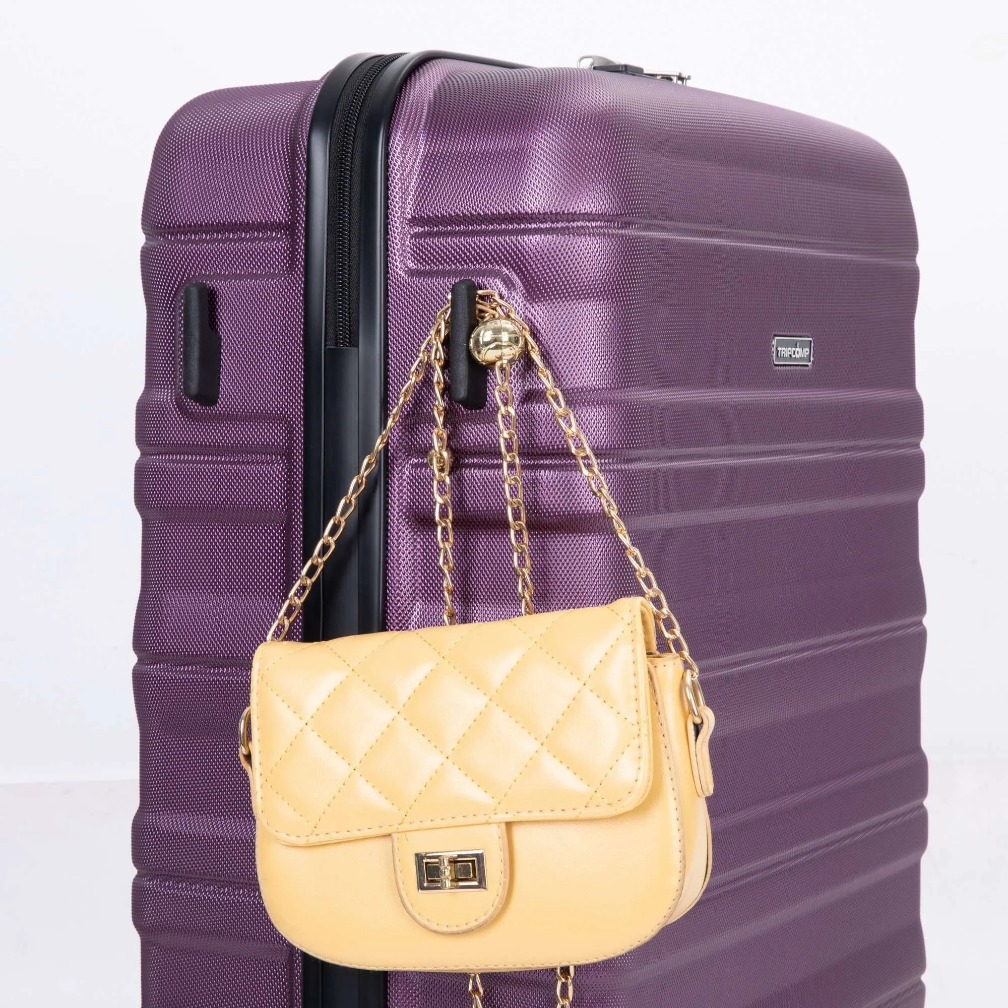 3-Piece Lightweight Luggage Set with TSA Lock and Spinner Wheels