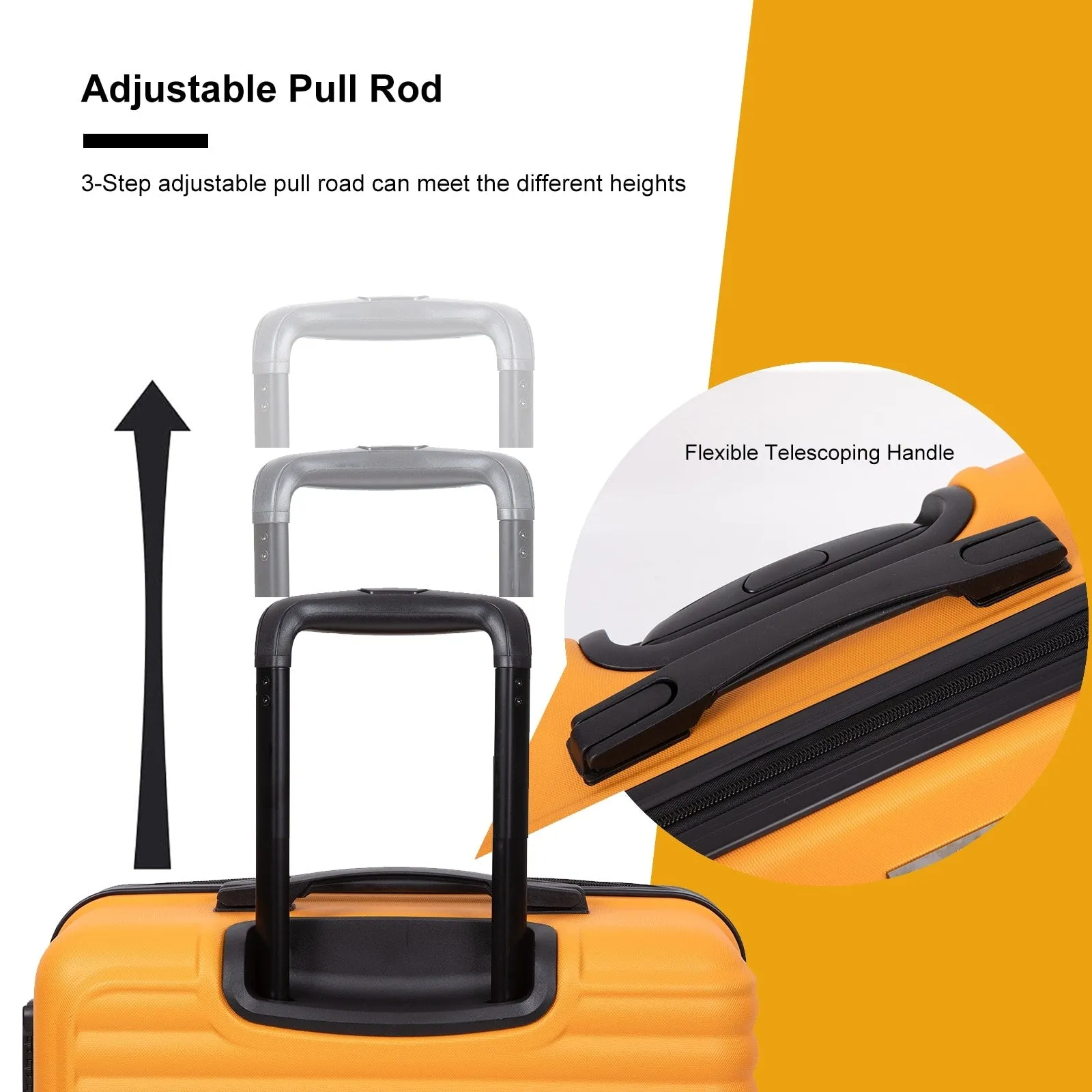 3 Piece Luggage Sets Suitcase/Trunk /Check-in Luggage /Carry-on Luggage