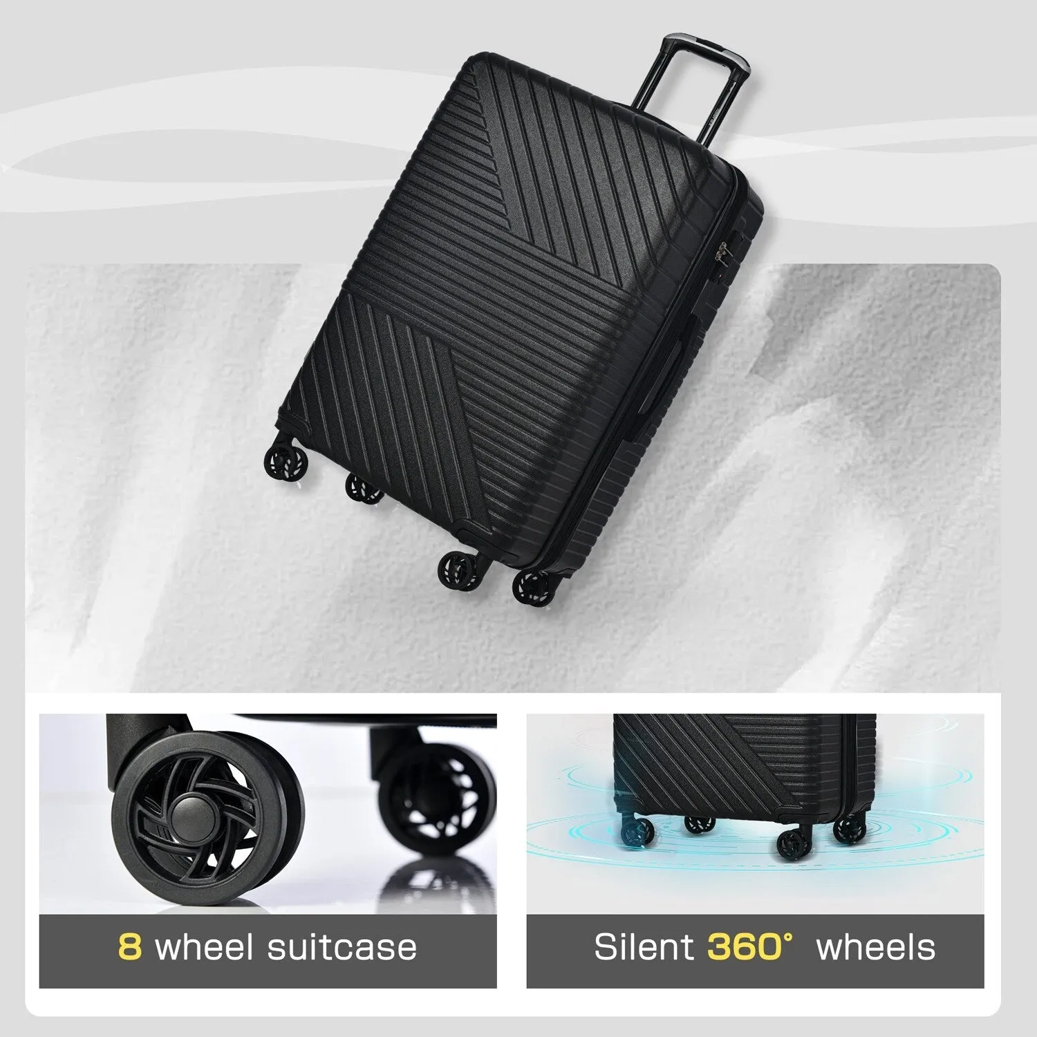 3 Piece Luggage Sets Suitcase/Trunk /Check-in Luggage /Carry-on Luggage
