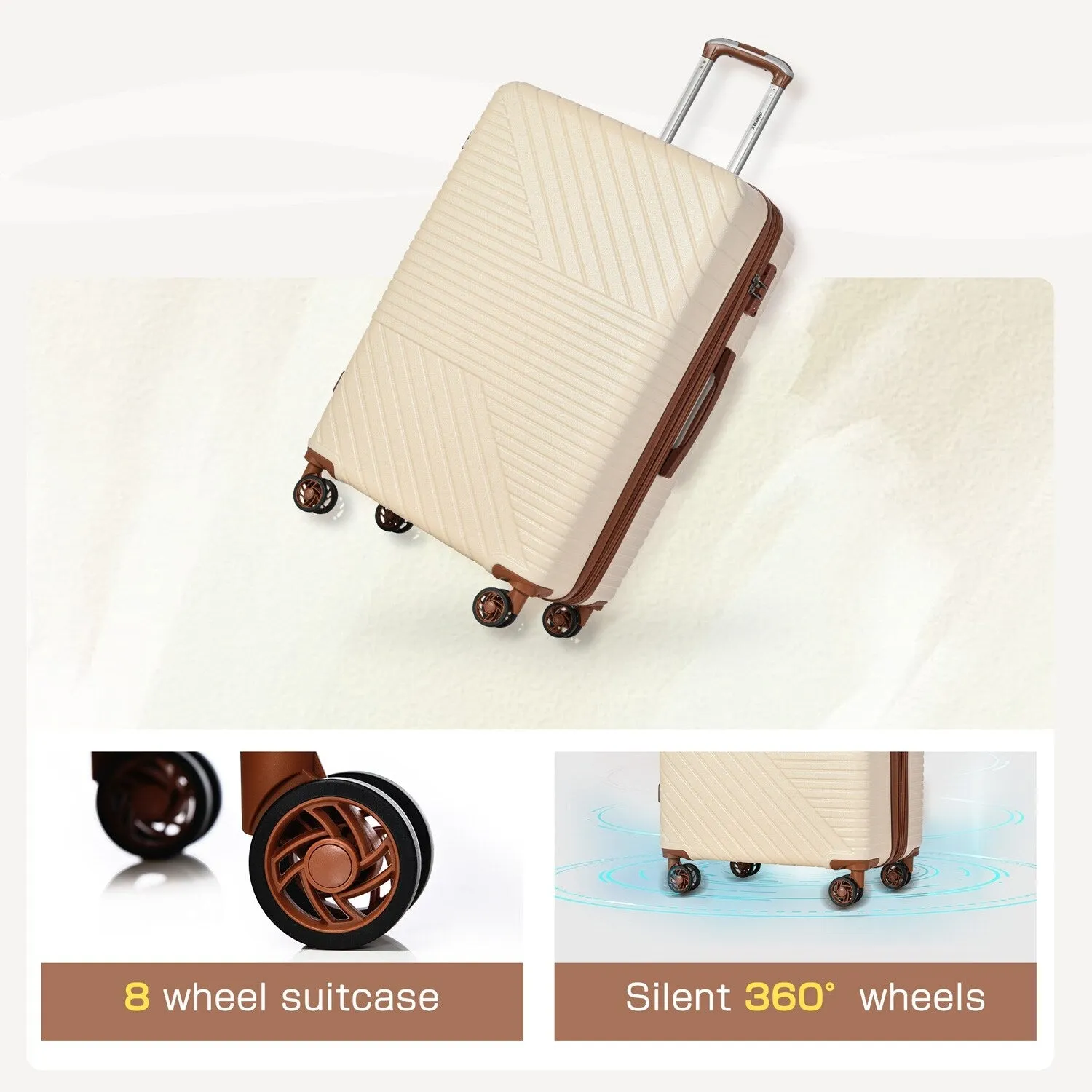 3 Piece Luggage Sets Suitcase/Trunk /Check-in Luggage /Carry-on Luggage