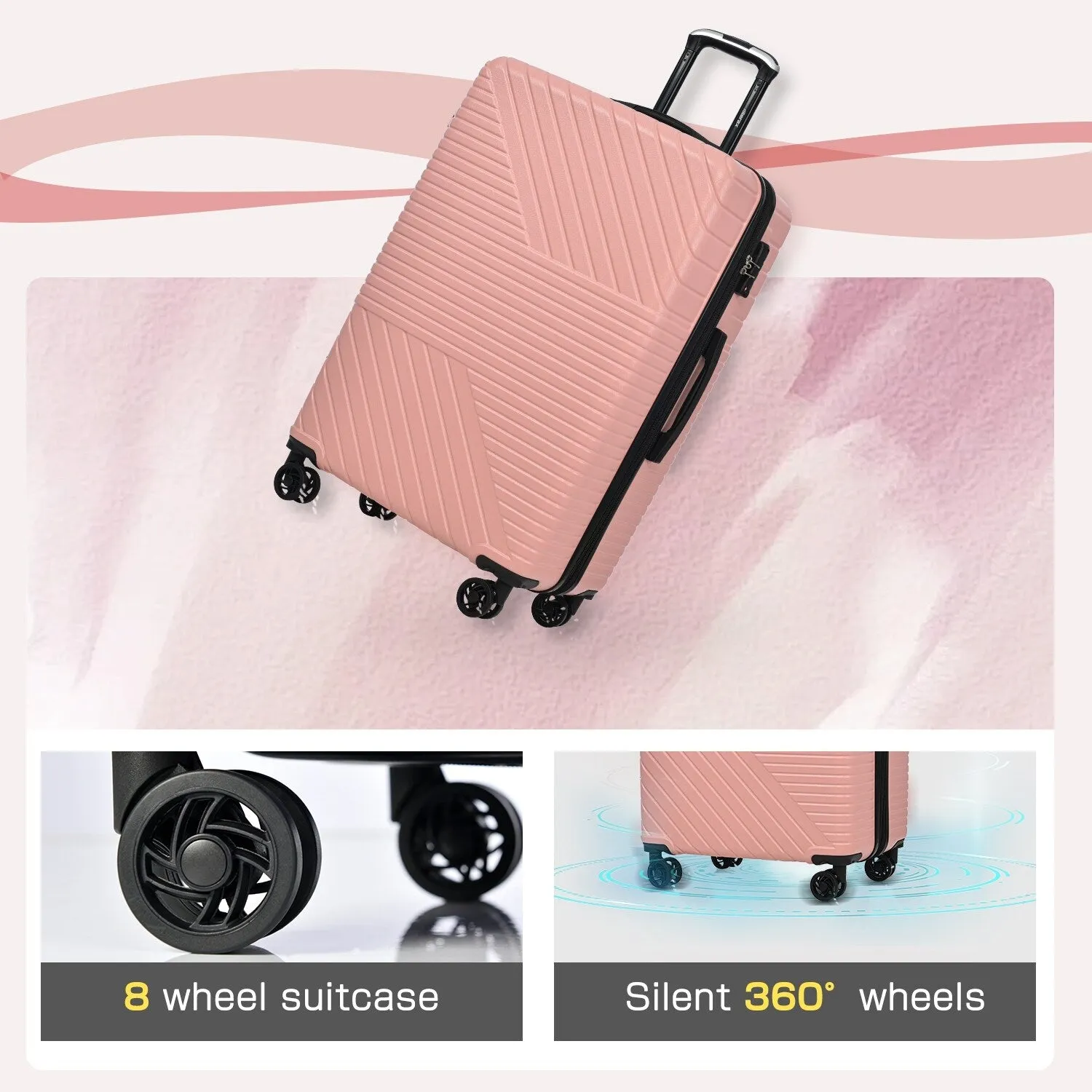 3 Piece Luggage Sets Suitcase/Trunk /Check-in Luggage /Carry-on Luggage