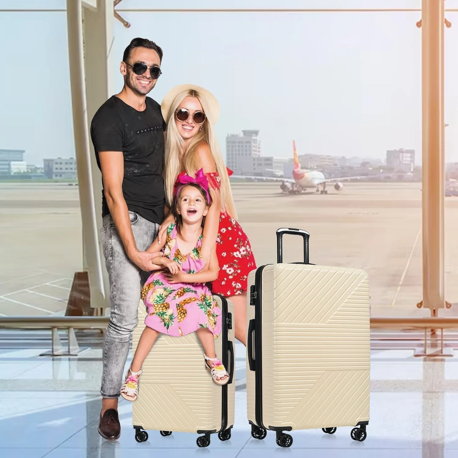 3 Piece Luggage Sets Suitcase/Trunk /Check-in Luggage /Carry-on Luggage