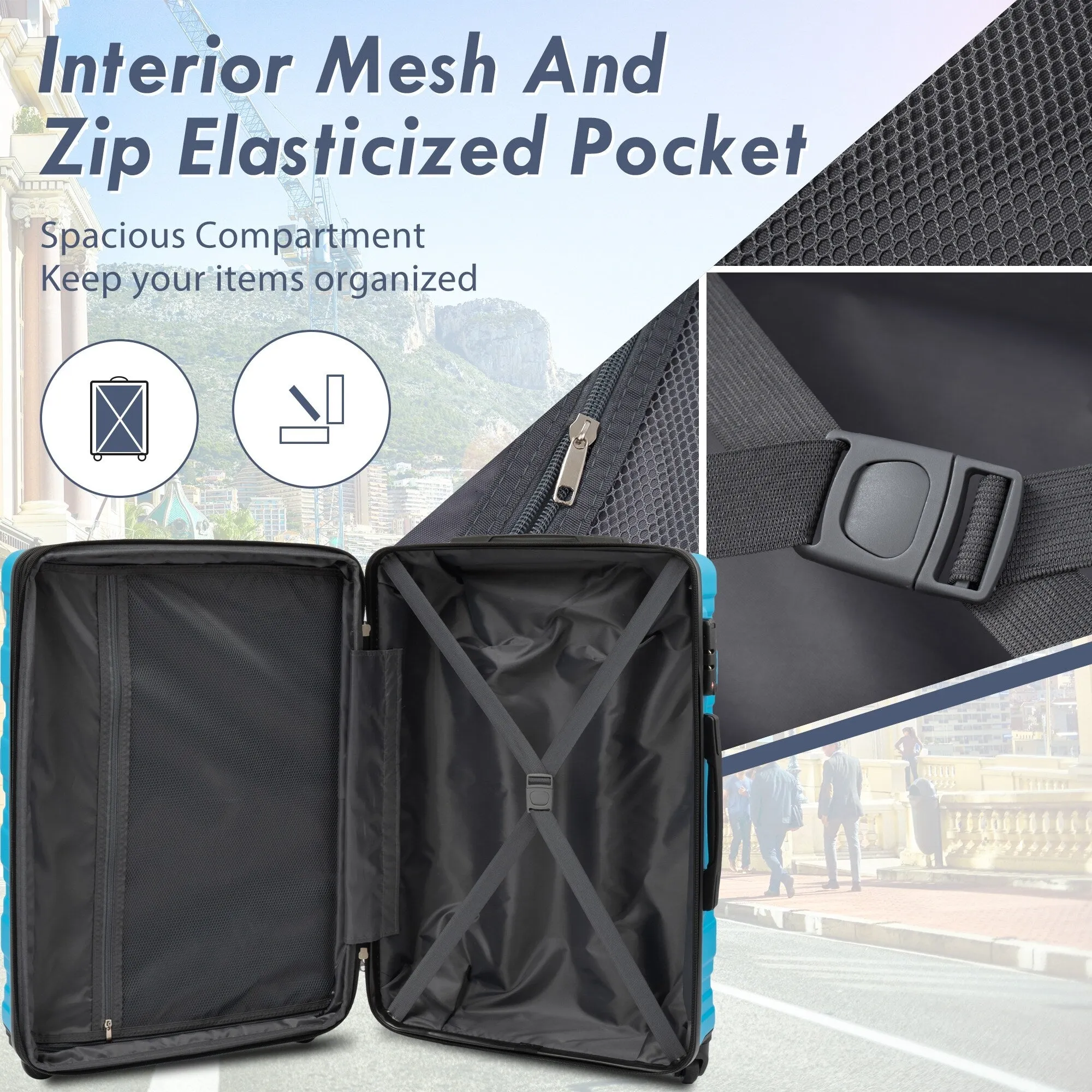 3 Piece Luggage Sets