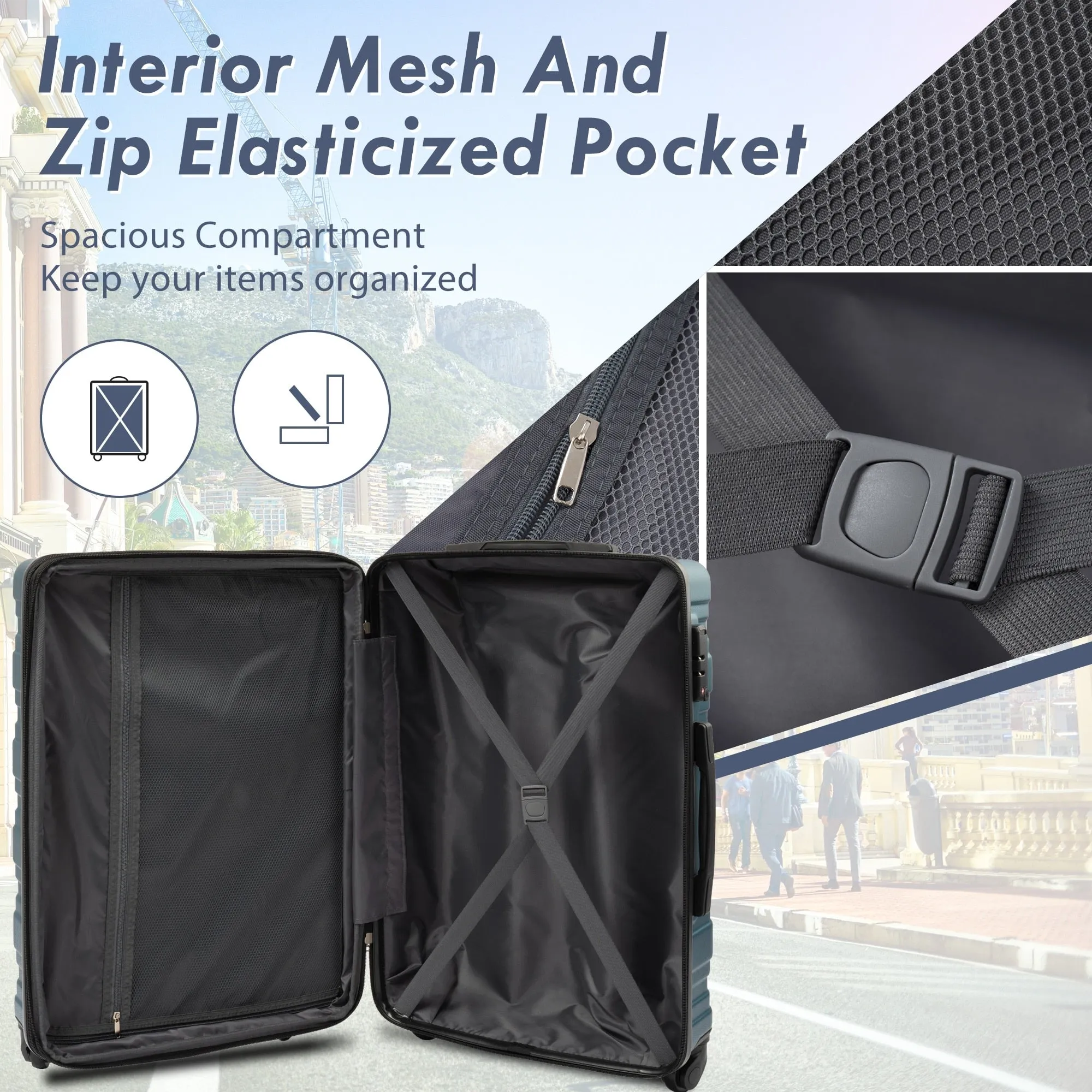 3 Piece Luggage Sets