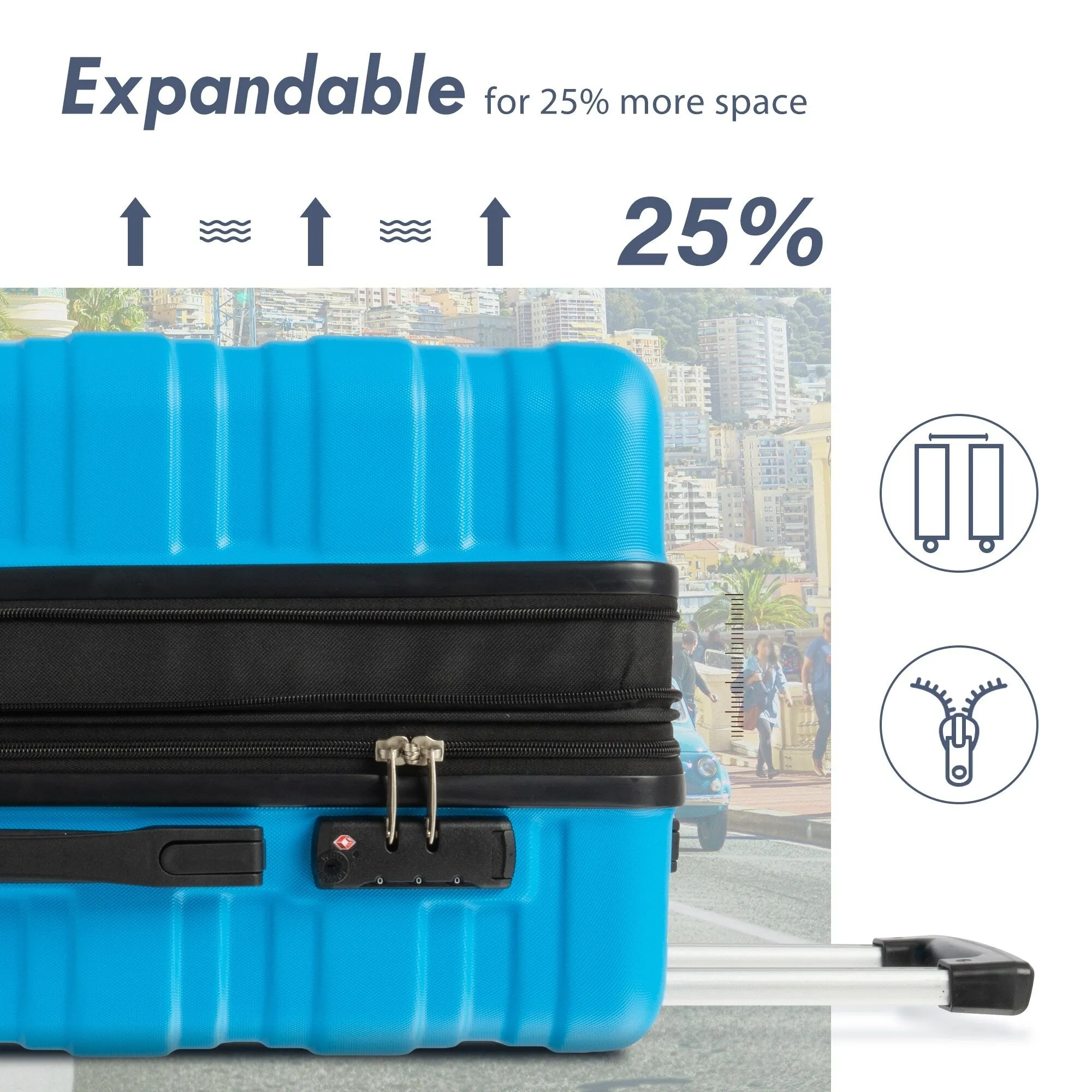3 Piece Luggage Sets