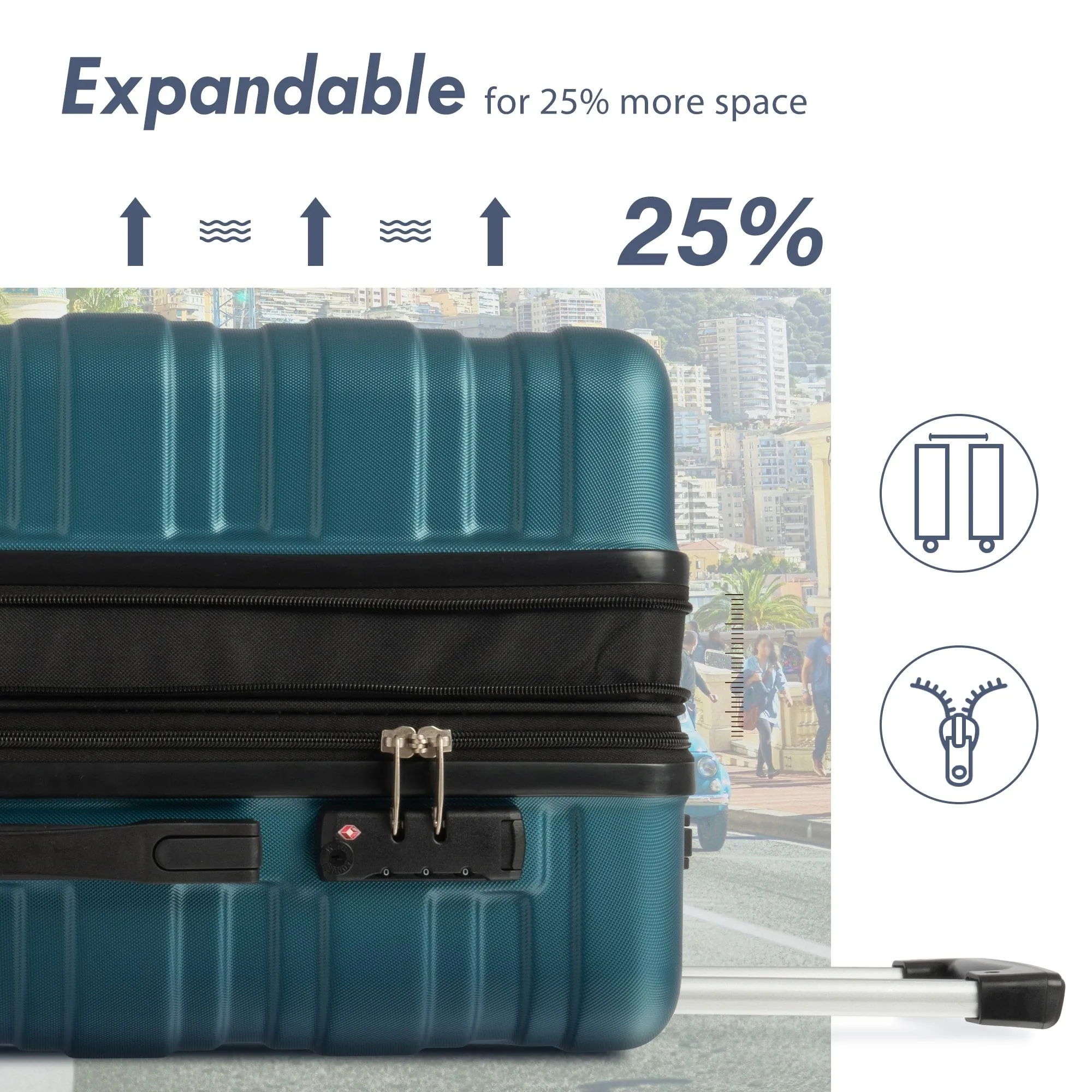 3 Piece Luggage Sets