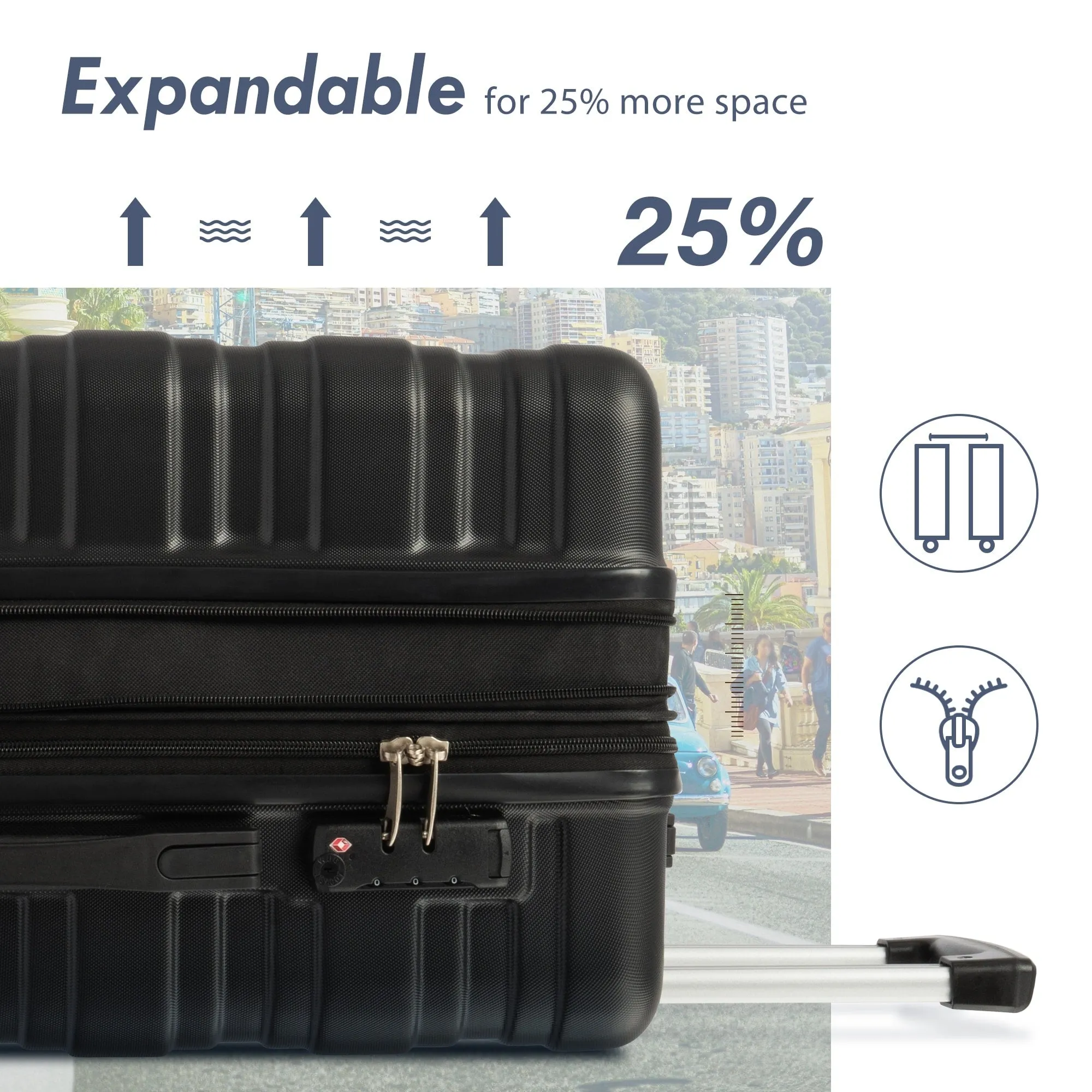 3 Piece Luggage Sets
