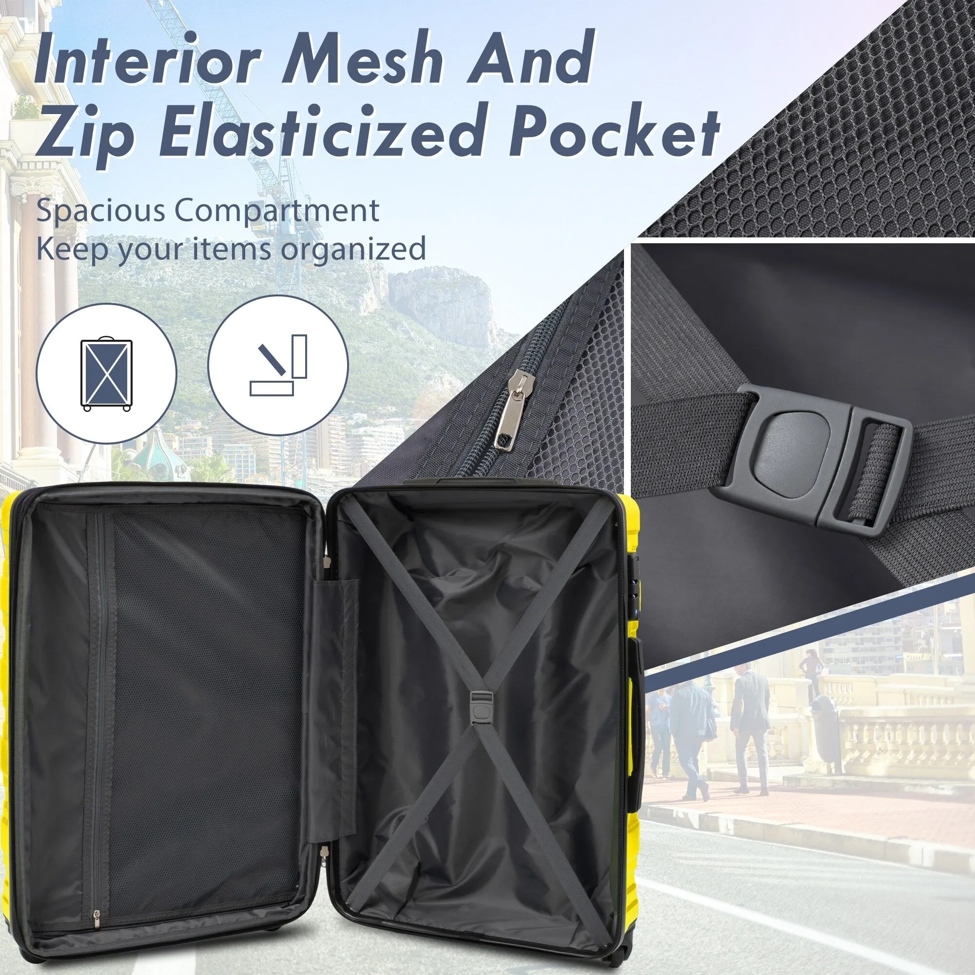 3 Piece Luggage Sets