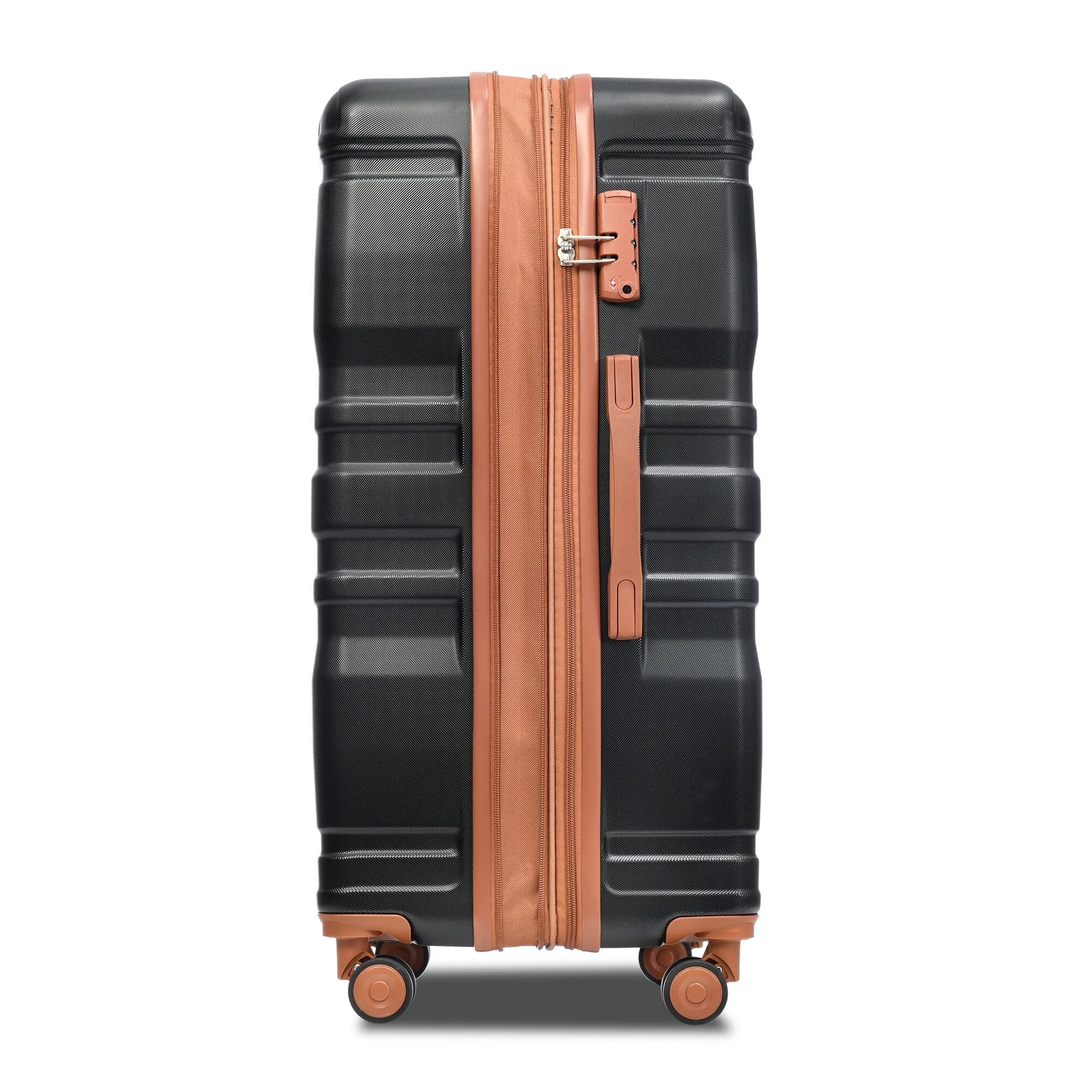 3pcs 20'' 24'' 28'' Luggage Sets, ABS Hardshell Luggage, Lightweight Suitcase Sets, Trunk with TSA Lock and Spinner Wheels
