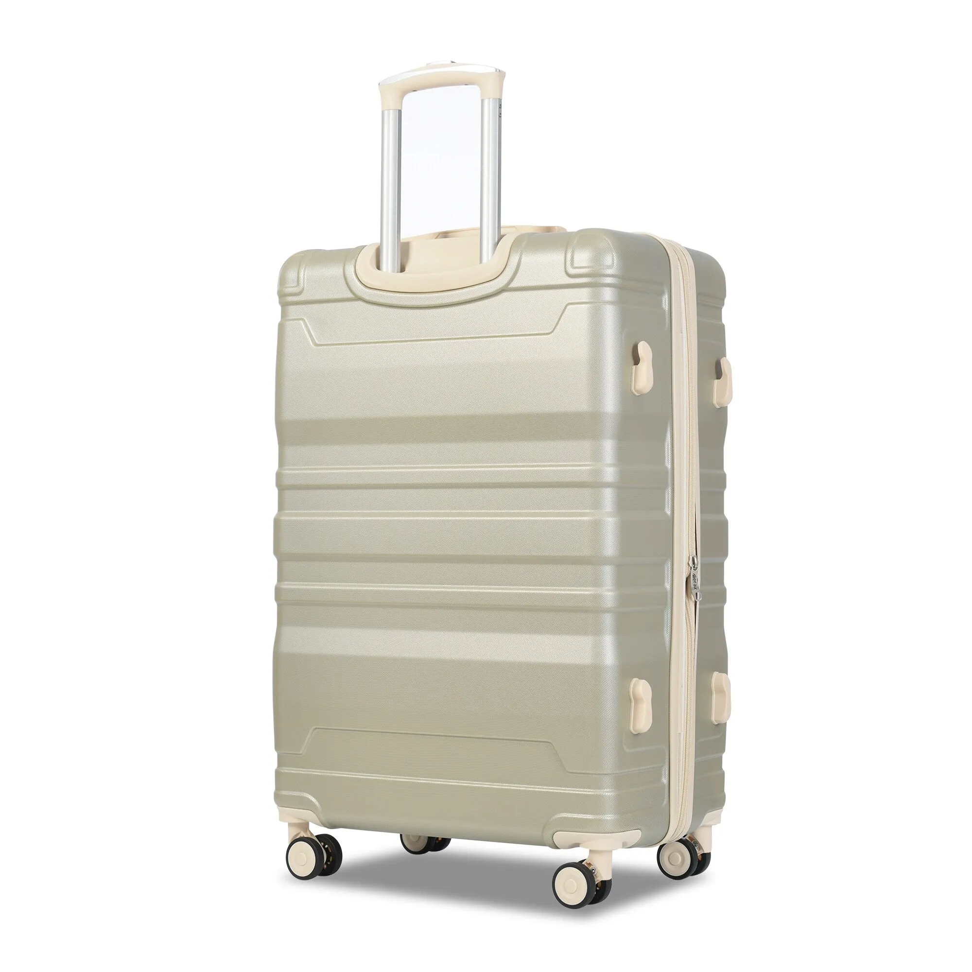 3pcs 20'' 24'' 28'' Luggage Sets, ABS Hardshell Luggage, Lightweight Suitcase Sets, Trunk with TSA Lock and Spinner Wheels