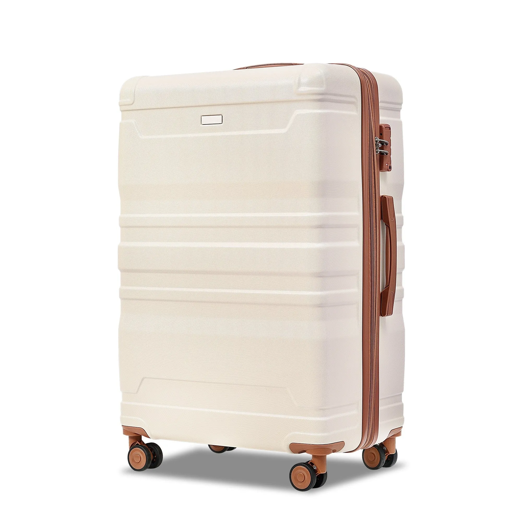 3pcs 20'' 24'' 28'' Luggage Sets, ABS Hardshell Luggage, Lightweight Suitcase Sets, Trunk with TSA Lock and Spinner Wheels