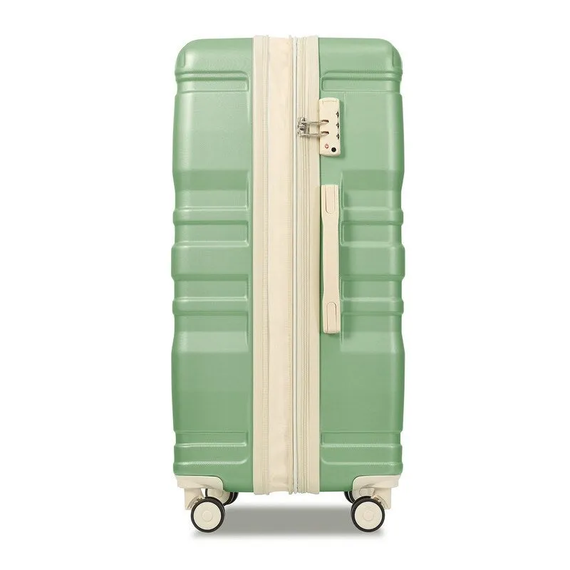 3pcs 20'' 24'' 28'' Luggage Sets, ABS Hardshell Luggage, Lightweight Suitcase Sets, Trunk with TSA Lock and Spinner Wheels