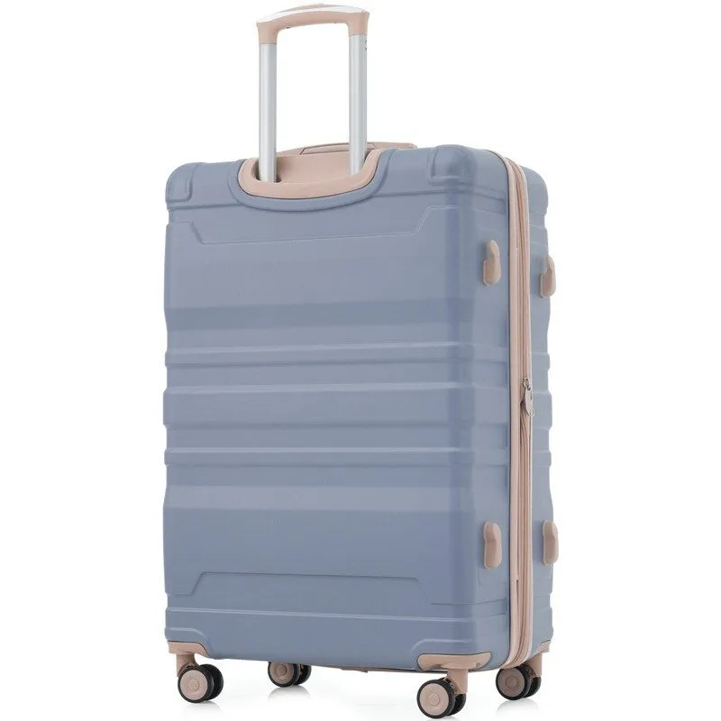 3pcs 20'' 24'' 28'' Luggage Sets, ABS Hardshell Luggage, Lightweight Suitcase Sets, Trunk with TSA Lock and Spinner Wheels