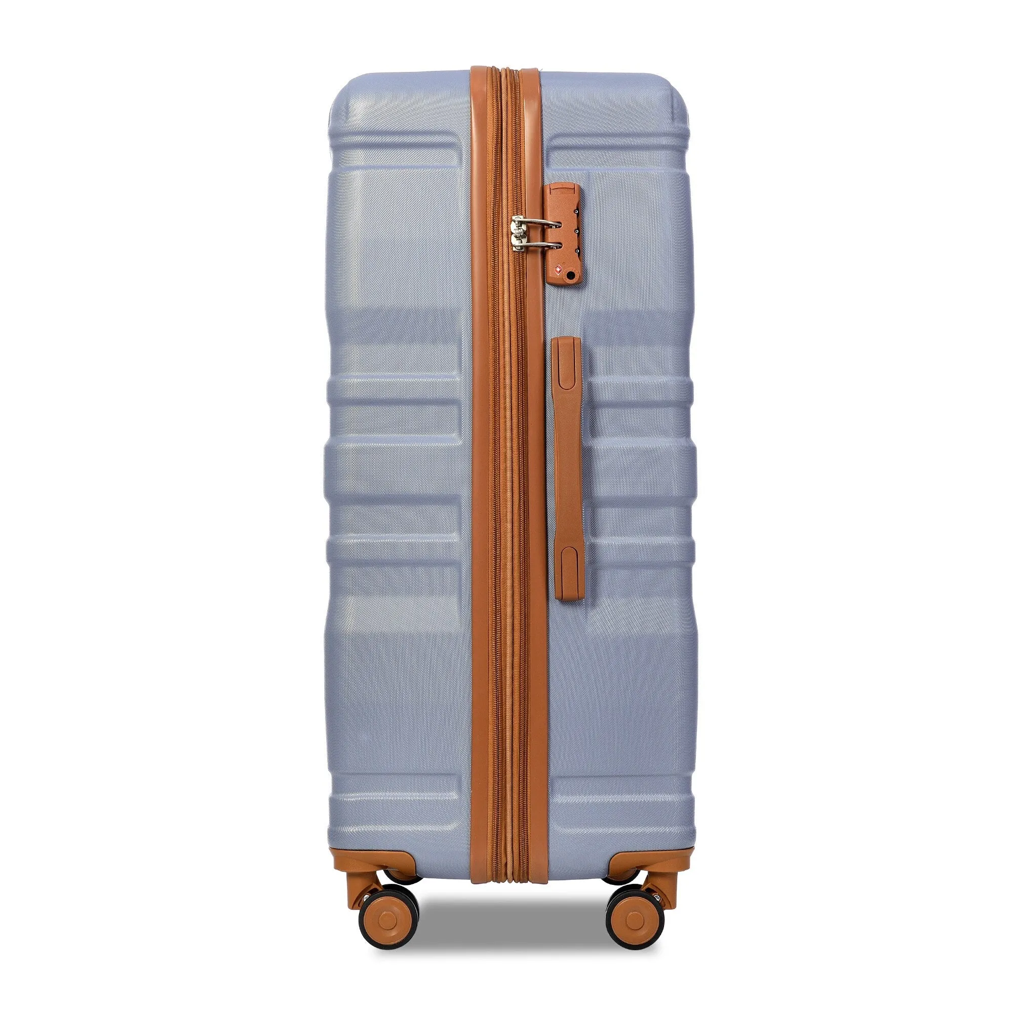 3pcs 20'' 24'' 28'' Luggage Sets, ABS Hardshell Luggage, Lightweight Suitcase Sets, Trunk with TSA Lock and Spinner Wheels