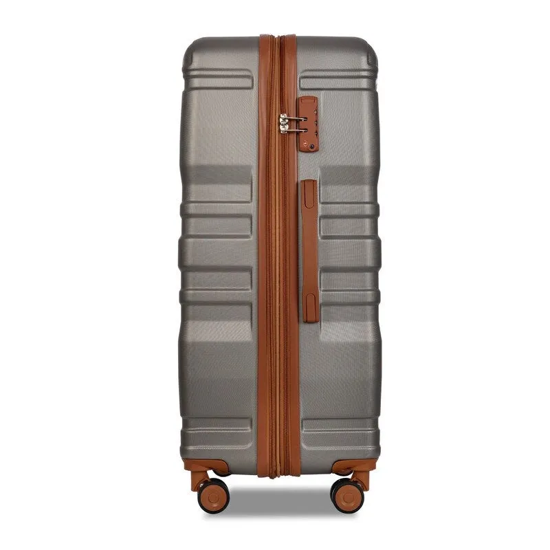 3pcs 20'' 24'' 28'' Luggage Sets, ABS Hardshell Luggage, Lightweight Suitcase Sets, Trunk with TSA Lock and Spinner Wheels