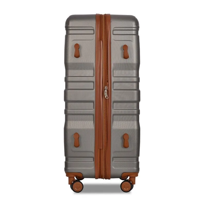 3pcs 20'' 24'' 28'' Luggage Sets, ABS Hardshell Luggage, Lightweight Suitcase Sets, Trunk with TSA Lock and Spinner Wheels