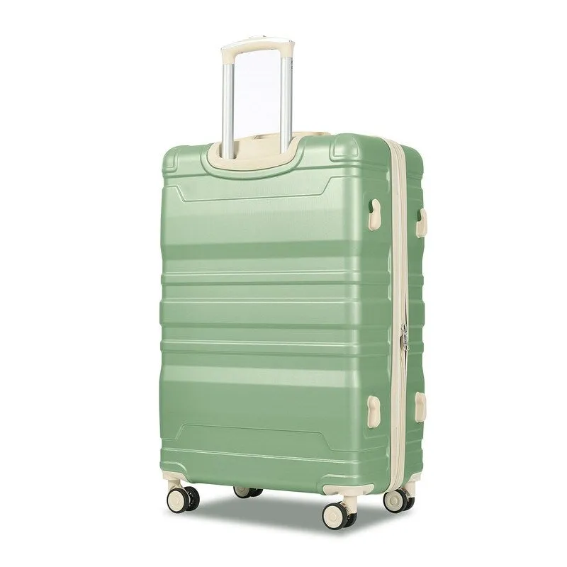 3pcs 20'' 24'' 28'' Luggage Sets, ABS Hardshell Luggage, Lightweight Suitcase Sets, Trunk with TSA Lock and Spinner Wheels