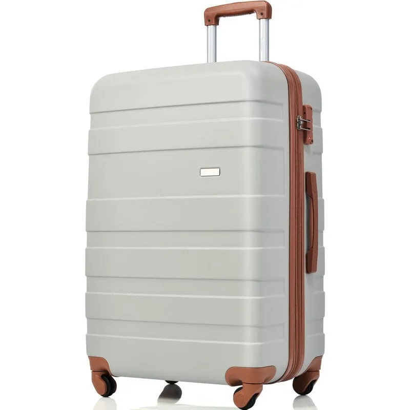 3pcs Hardshell Luggage Sets Lightweight Expandable Suitcase