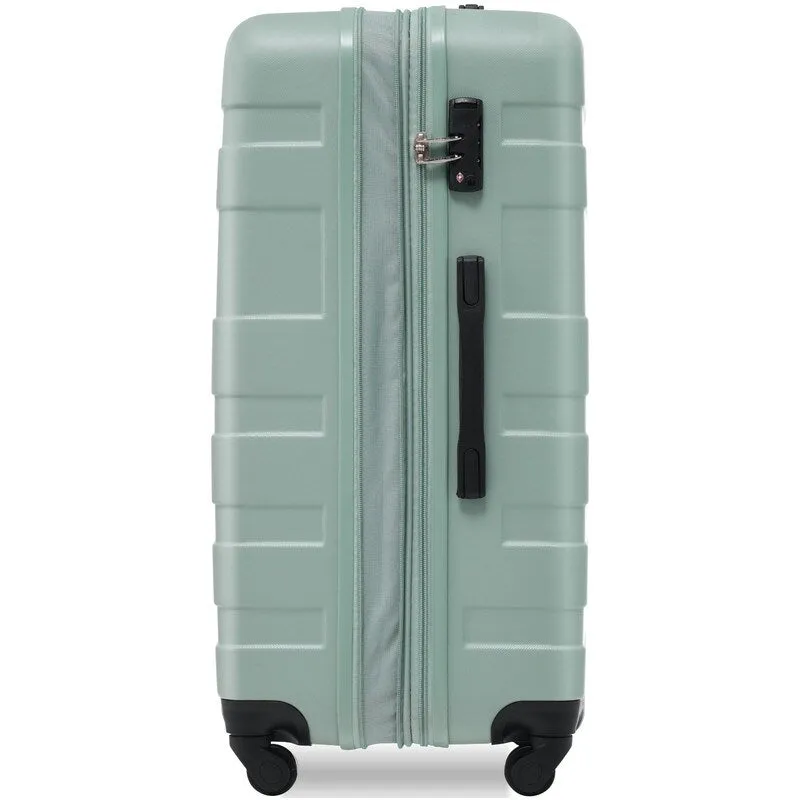 3pcs Hardshell Luggage Sets Lightweight Expandable Suitcase