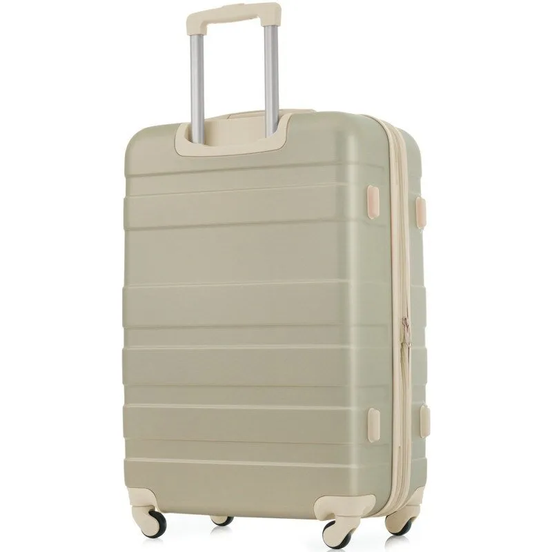 3pcs Hardshell Luggage Sets Lightweight Expandable Suitcase