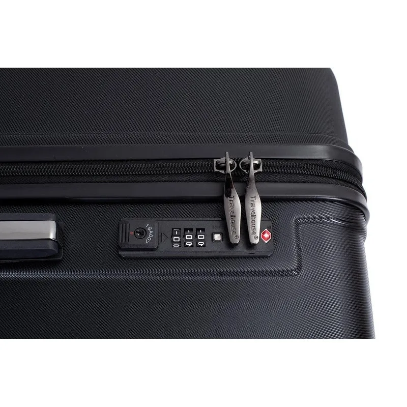 3PCS PC ABS Lightweight Suitcase,Luggage Sets with 2 Hooks,360°Double Spinner Wheels and TSA Lock