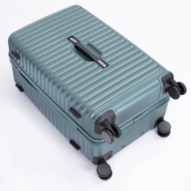 3PCS PC ABS Lightweight Suitcase,Luggage Sets with 2 Hooks,360°Double Spinner Wheels and TSA Lock