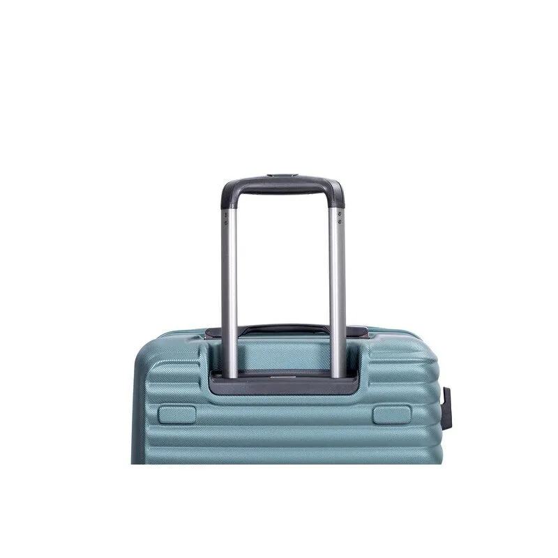 3PCS PC ABS Lightweight Suitcase,Luggage Sets with 2 Hooks,360°Double Spinner Wheels and TSA Lock