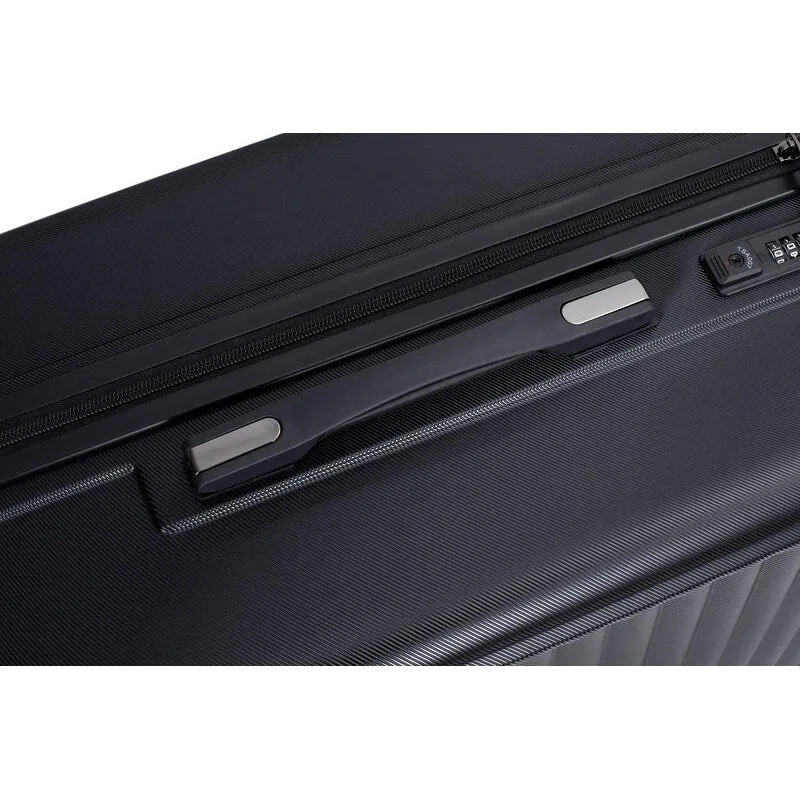 3PCS PC ABS Lightweight Suitcase,Luggage Sets with 2 Hooks,360°Double Spinner Wheels and TSA Lock