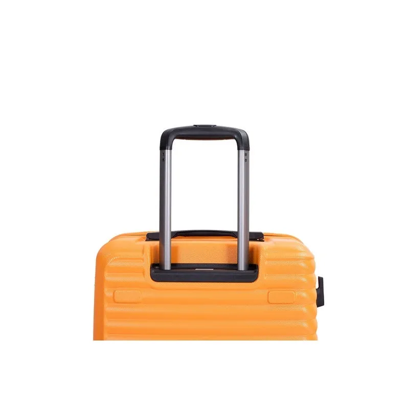 3PCS PC ABS Lightweight Suitcase,Luggage Sets with 2 Hooks,360°Double Spinner Wheels and TSA Lock
