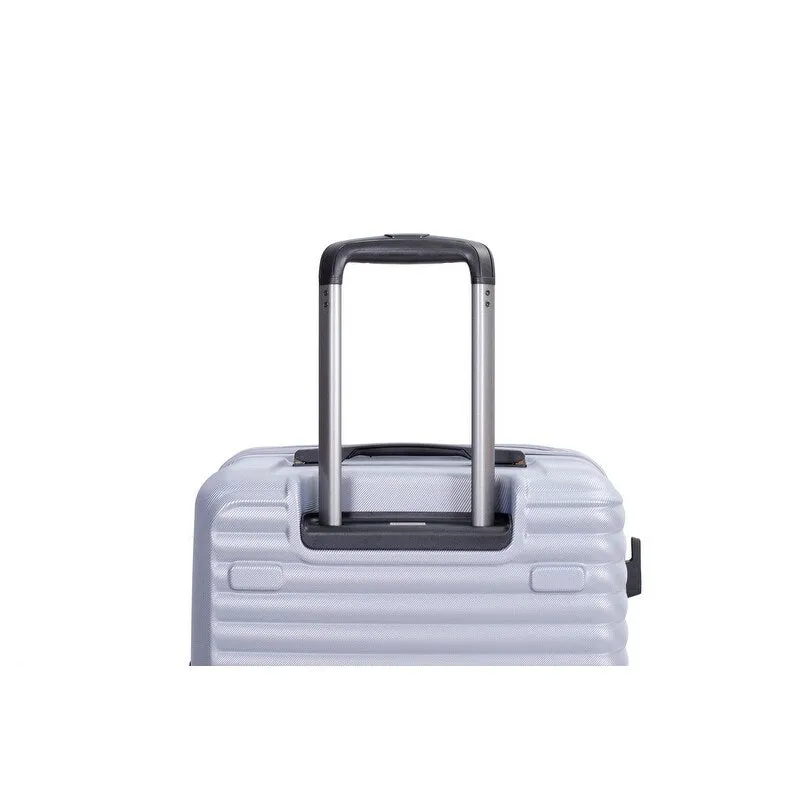 3PCS PC ABS Lightweight Suitcase,Luggage Sets with 2 Hooks,360°Double Spinner Wheels and TSA Lock